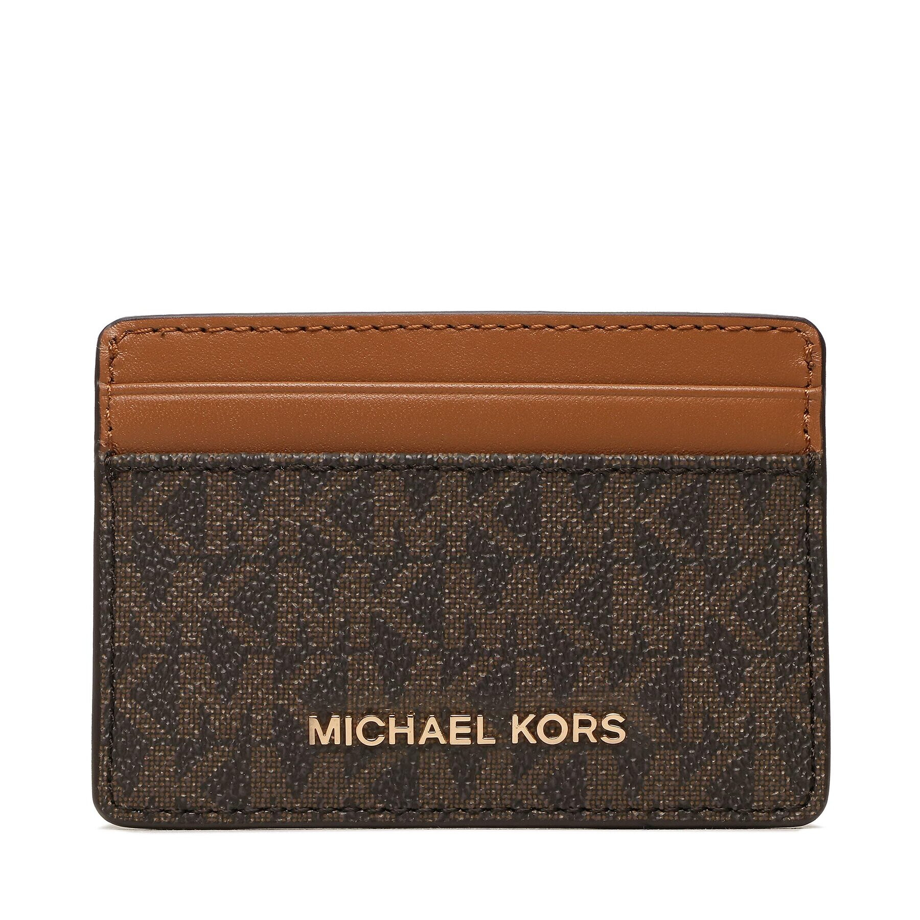 MICHAEL Michael Kors Bankkártya tartó Jet Set 34F1GJ6D0B Barna - Pepit.hu