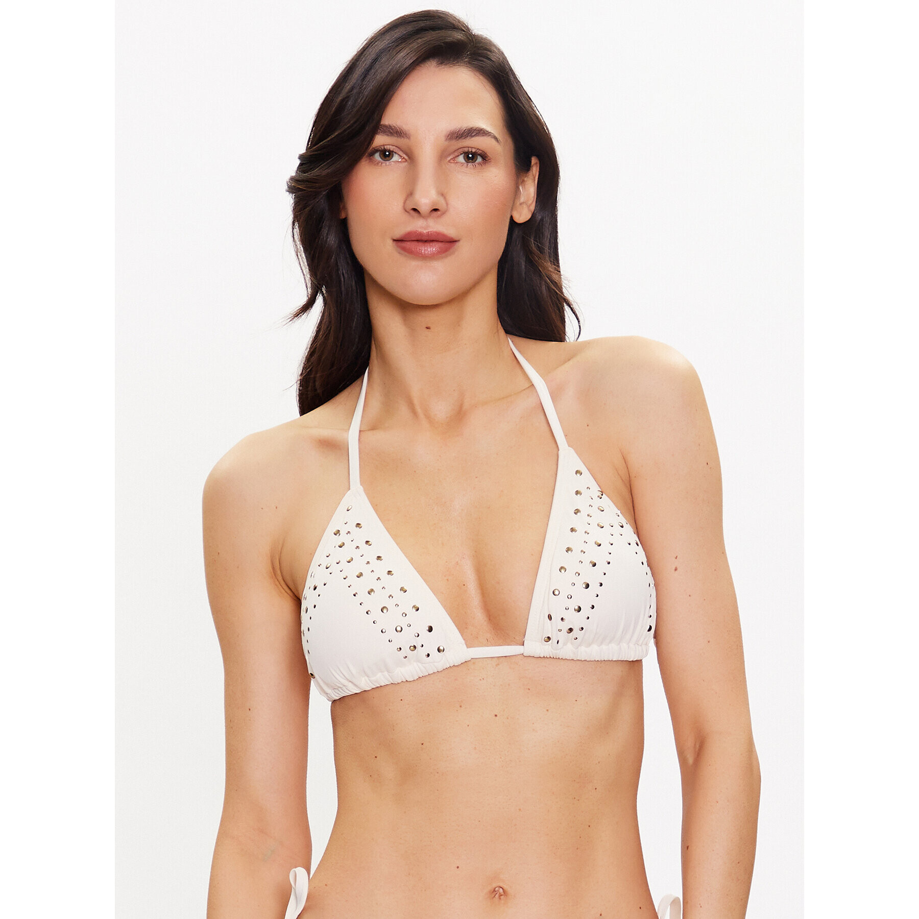 MICHAEL Michael Kors Bikini felső Glam Deco MM1M169 Ekru - Pepit.hu