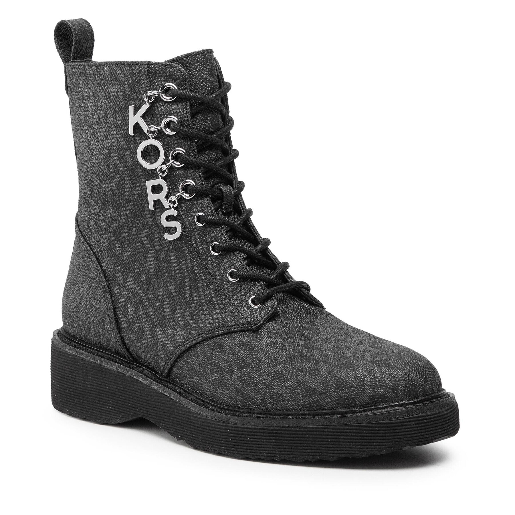 MICHAEL Michael Kors Bokacsizma Haskell Bootie 40R2HSFE5B Fekete - Pepit.hu