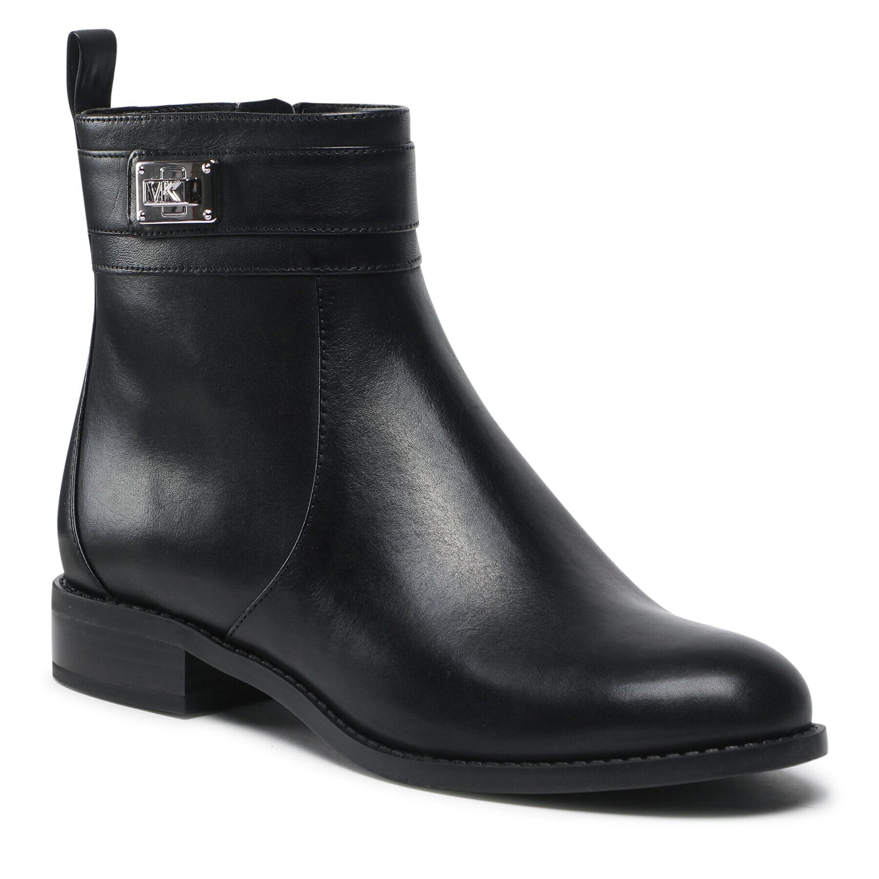 MICHAEL Michael Kors Bokacsizma Padma Strap Flat Bootie 40T2PDFE5L Fekete - Pepit.hu