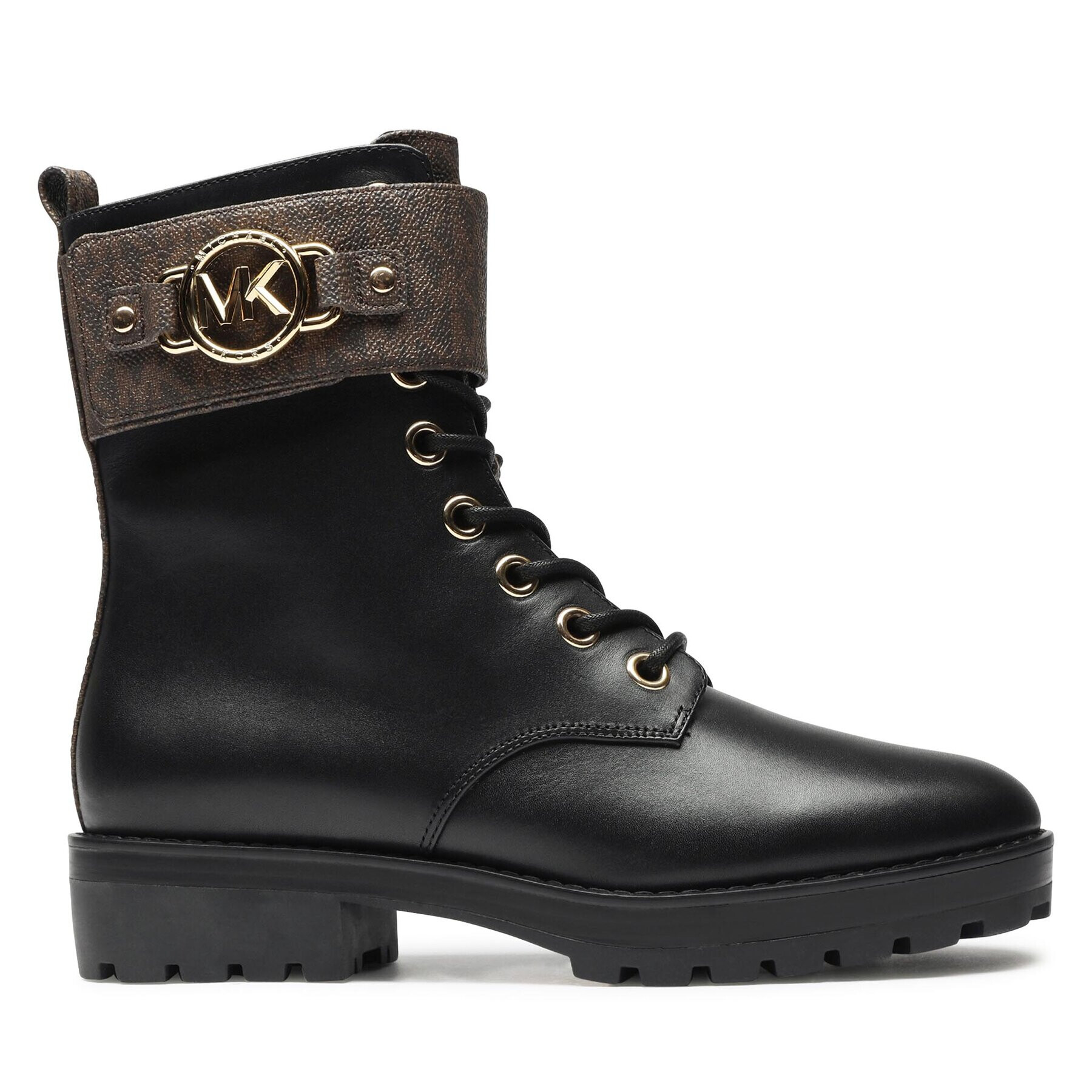 MICHAEL Michael Kors Bokacsizma Rory Lace Up 40F3ROFE1L Fekete - Pepit.hu