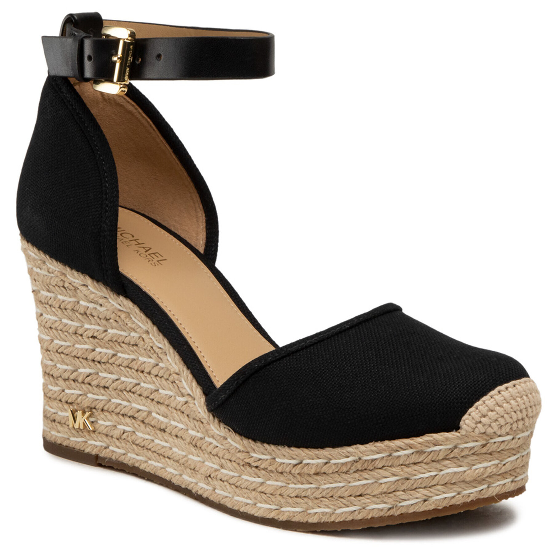 MICHAEL Michael Kors Espadrilles Kendrick Wedge 40S9KNMS2D Fekete - Pepit.hu