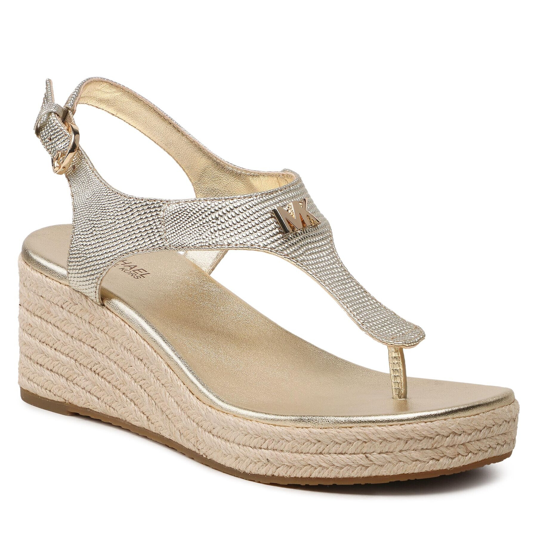 MICHAEL Michael Kors Espadrilles Laney Thong 40T0LAMS1M Arany - Pepit.hu