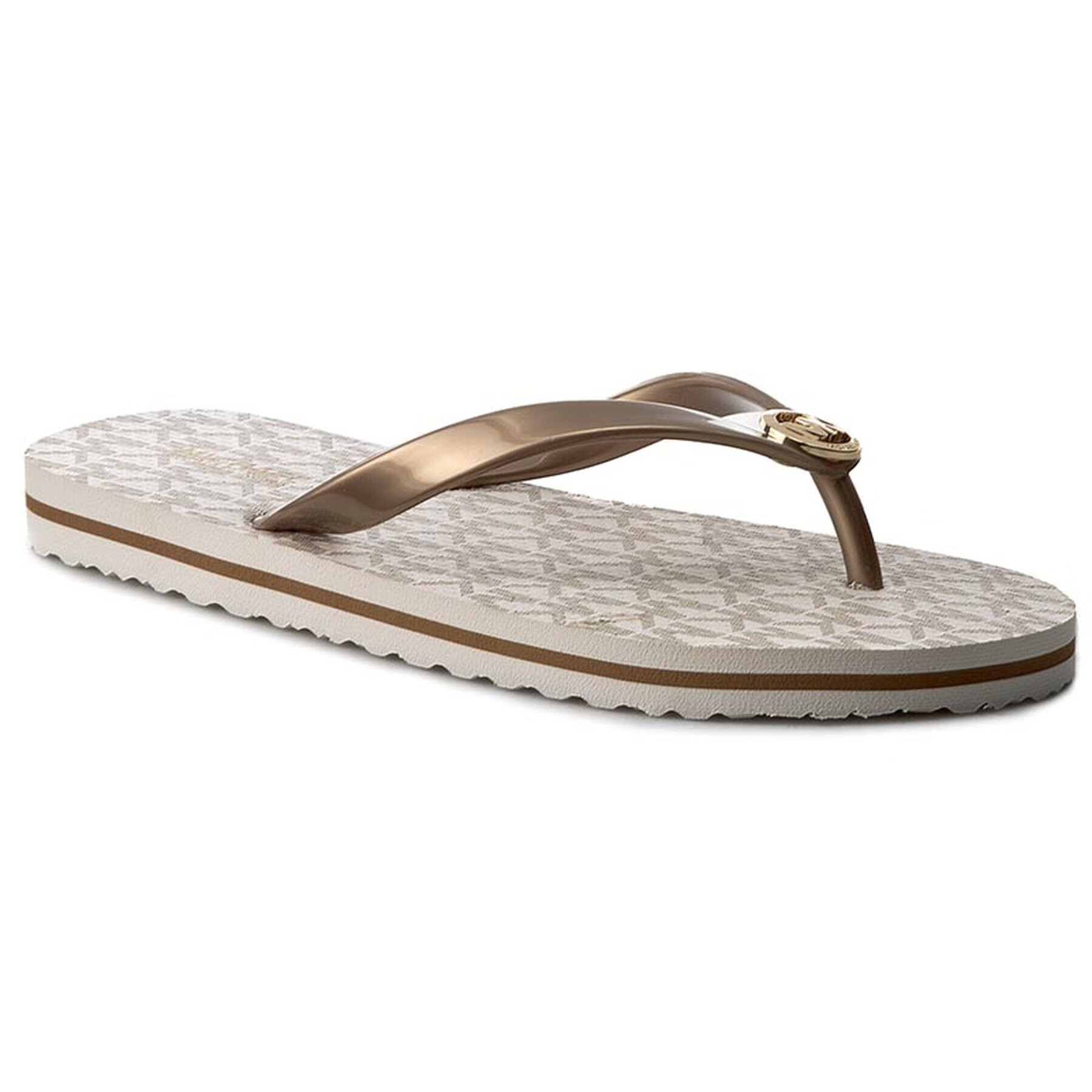 MICHAEL Michael Kors Flip-flops Mk Flip Flop Stripe Eva 40S7MKFA4Q Arany - Pepit.hu