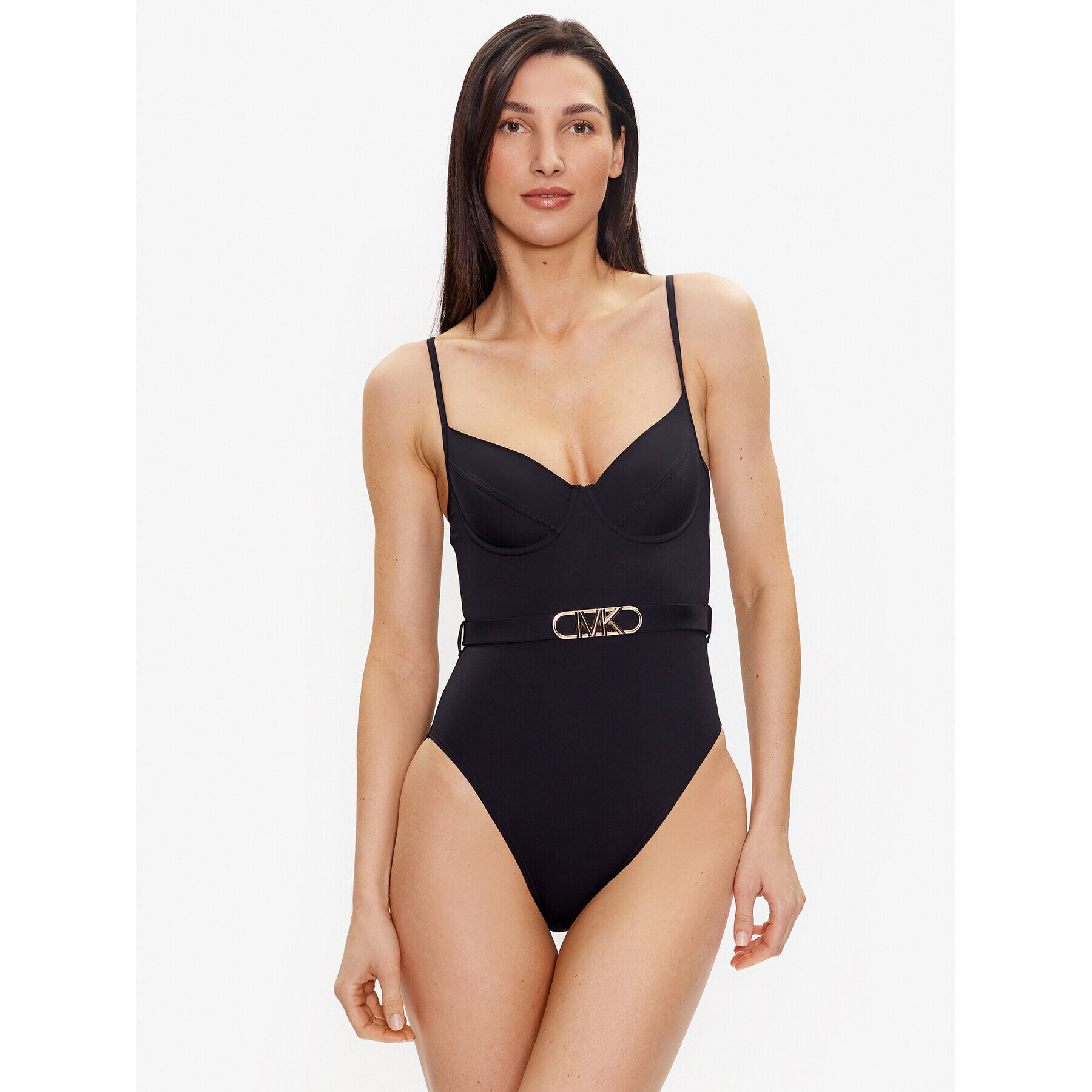 MICHAEL Michael Kors Női fürdőruha Solid Underwire MM1N615 Fekete - Pepit.hu