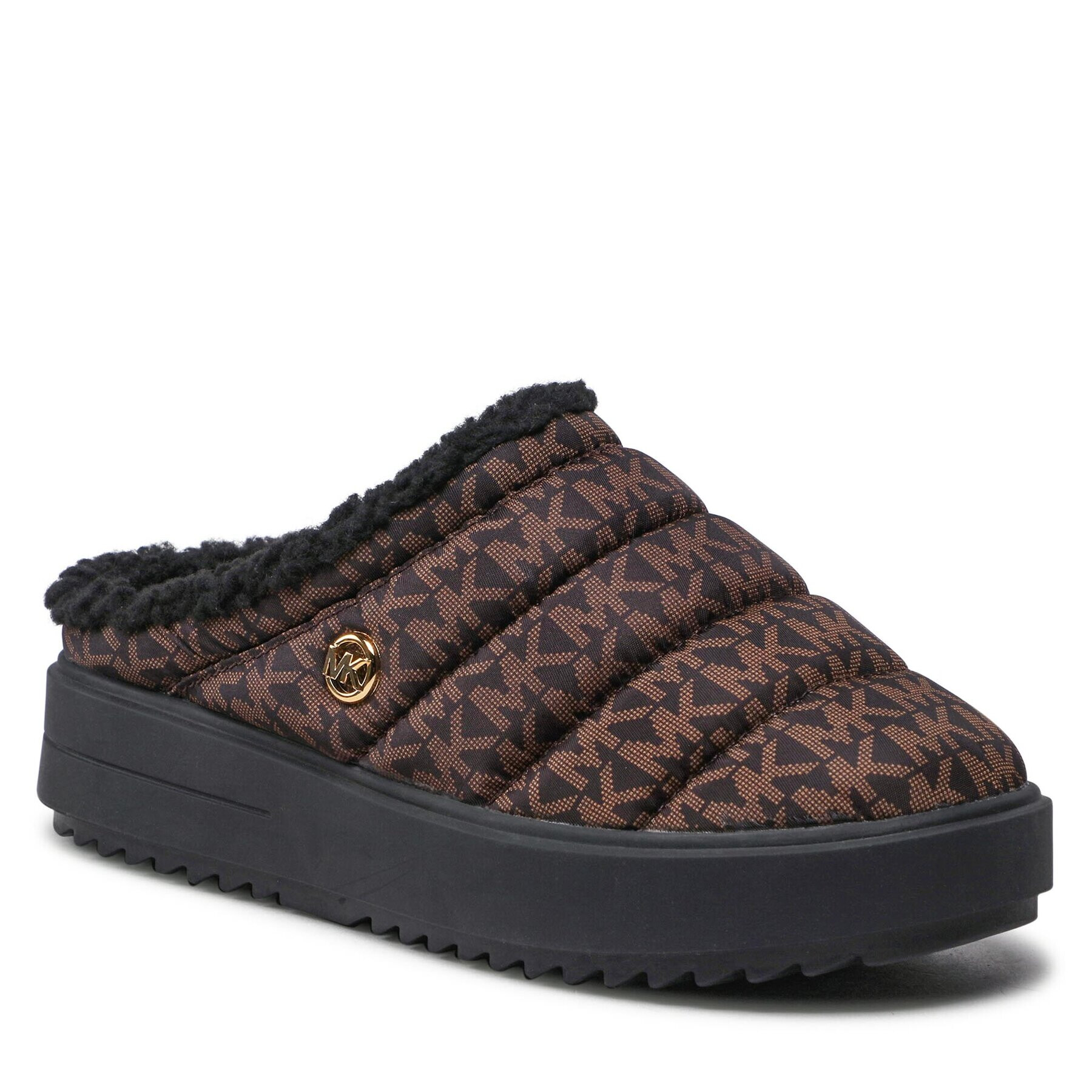 MICHAEL Michael Kors Papucs Emmett Quilted Slip On 43F2EMFP1Y Barna - Pepit.hu