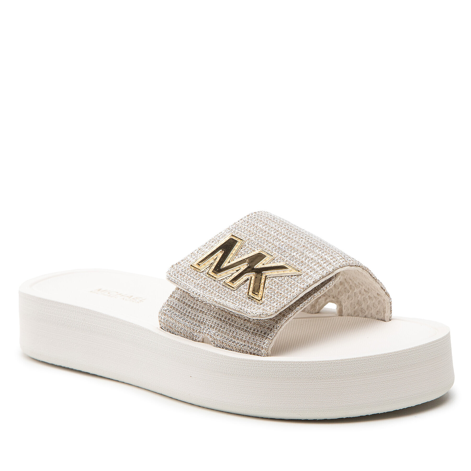 MICHAEL Michael Kors Papucs Mk Pflatform Slide 40S1MKFA1D Arany - Pepit.hu