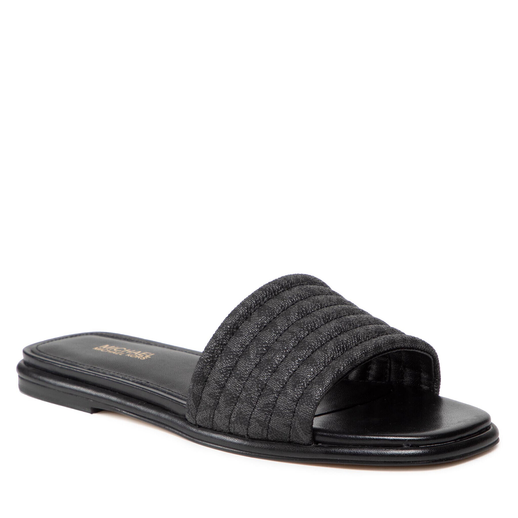 MICHAEL Michael Kors Papucs Sadler Slide 40R2SDFA4B Fekete - Pepit.hu