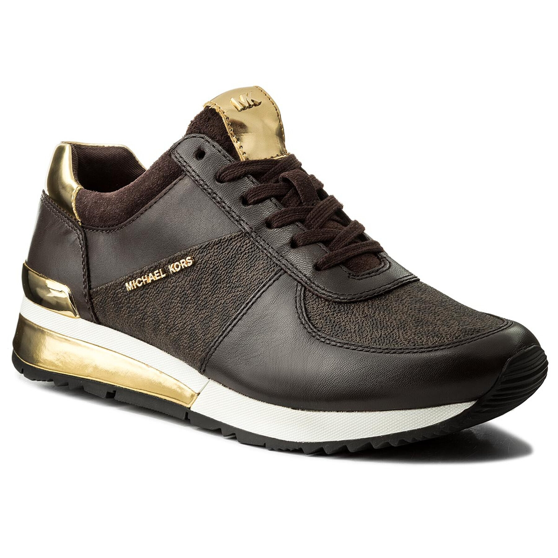 MICHAEL Michael Kors Sportcipő Allie Wrap Trainer 43R6ALFP2B Barna - Pepit.hu