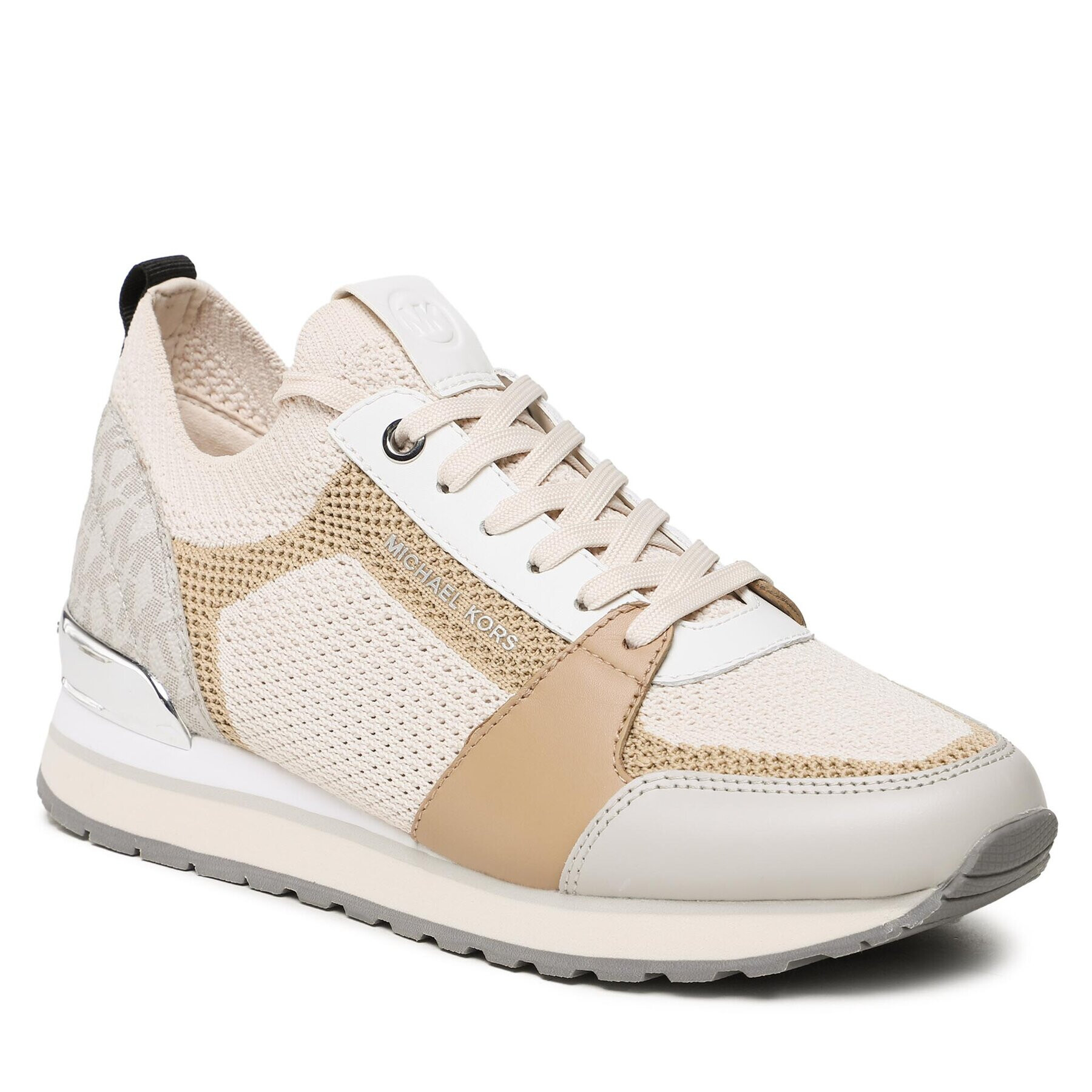 MICHAEL Michael Kors Sportcipő Billie Knit Trainer 43S3BIFS3D Bézs - Pepit.hu