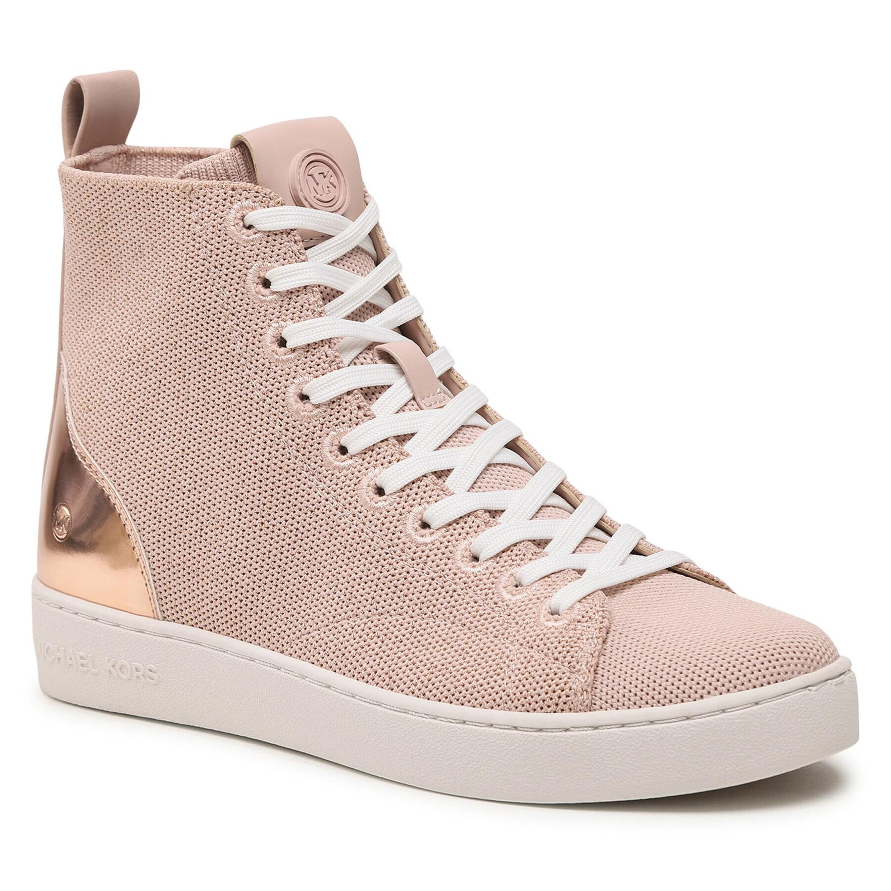 MICHAEL Michael Kors Sportcipő Eddie Knit High Top 43S3NVFS2D Rózsaszín - Pepit.hu