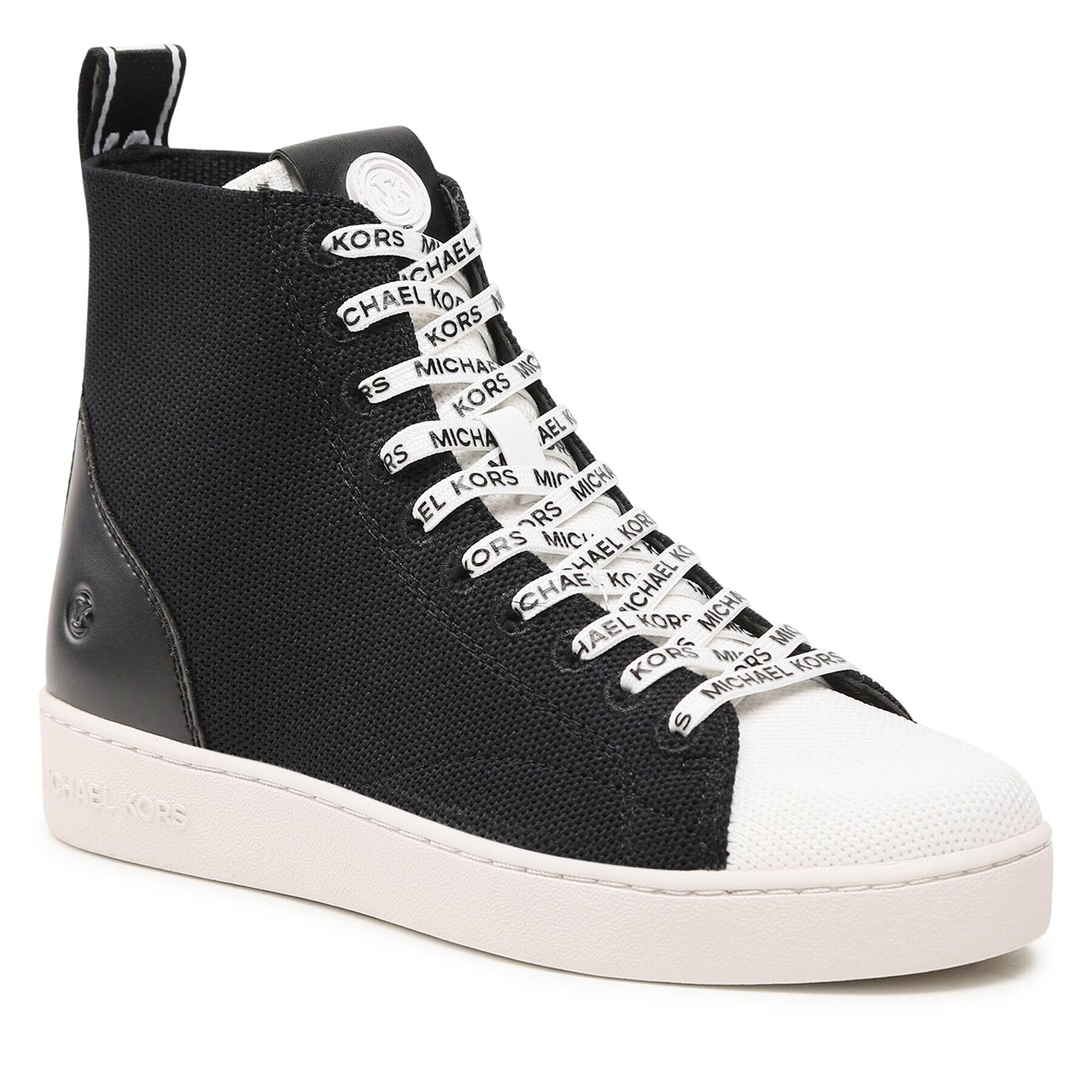 MICHAEL Michael Kors Sportcipő Edie Knit High Top 43S3NVFS1D Fekete - Pepit.hu