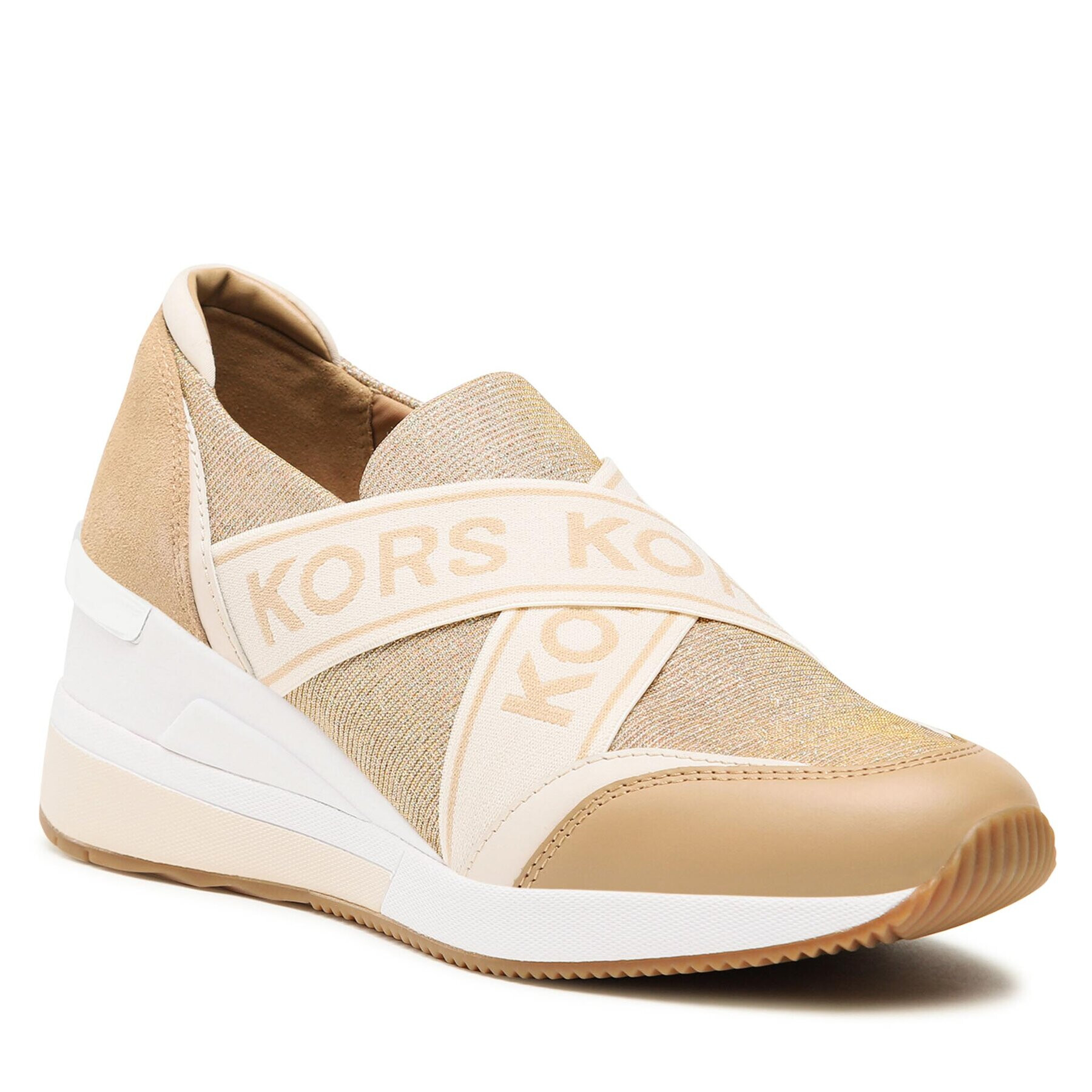 MICHAEL Michael Kors Sportcipő Geena Slip On Trainer 43F3GNFP2D Barna - Pepit.hu