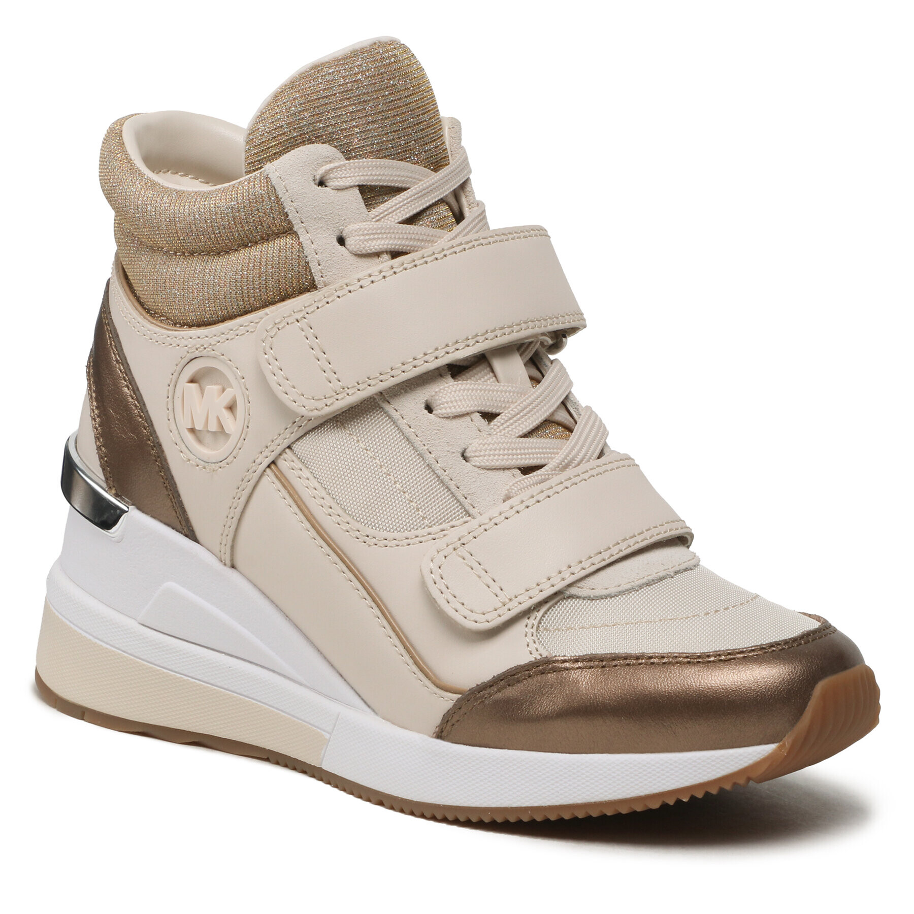 MICHAEL Michael Kors Sportcipő Gentry High Top 43F3GYFE4D Bézs - Pepit.hu