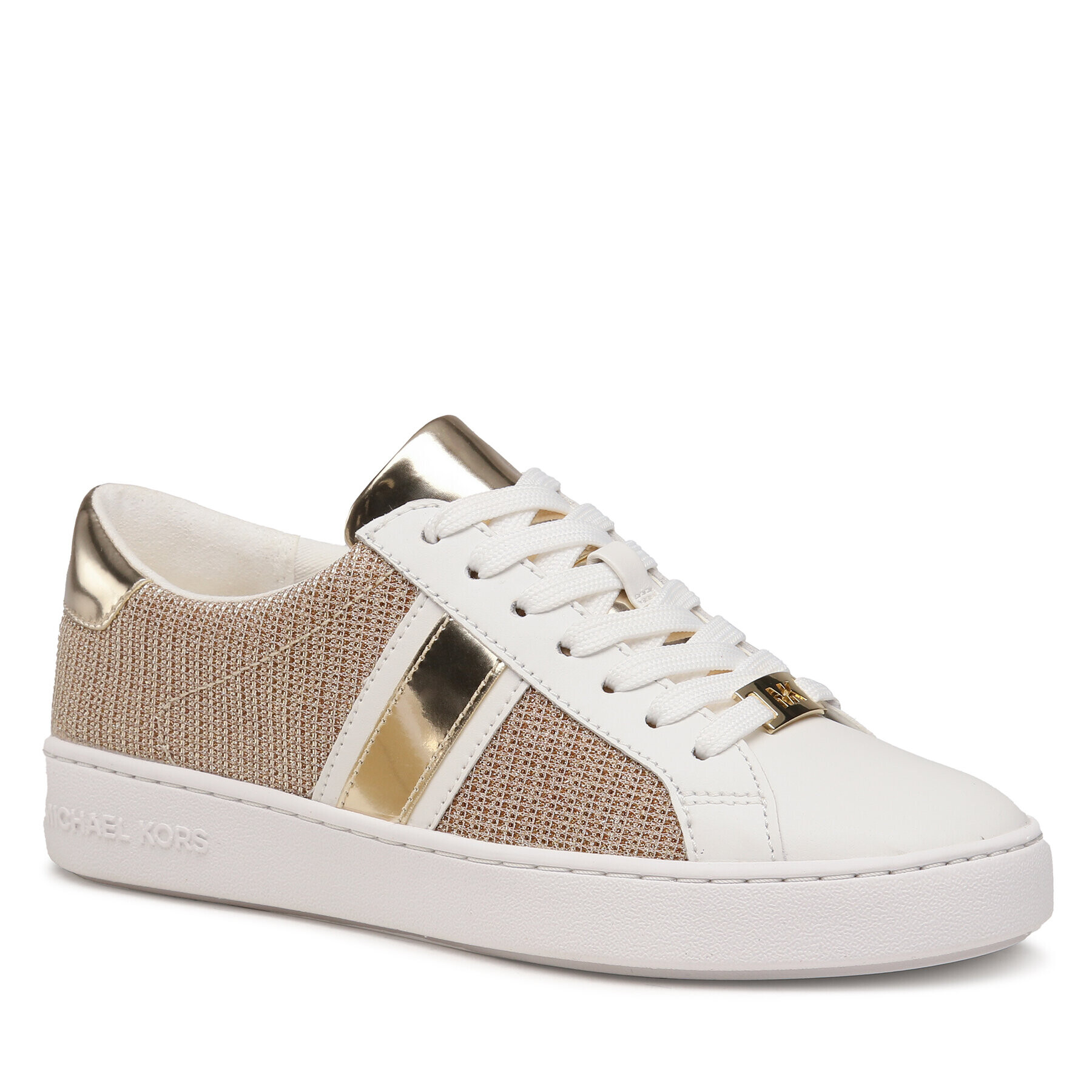 MICHAEL Michael Kors Sportcipő Irving Stripe Lace Up 43R2IRFS2D Arany - Pepit.hu