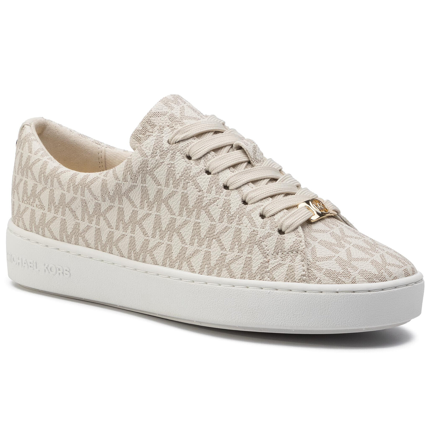 MICHAEL Michael Kors Sportcipő Keaton Lace Up 43R5KTFP1B Bézs - Pepit.hu