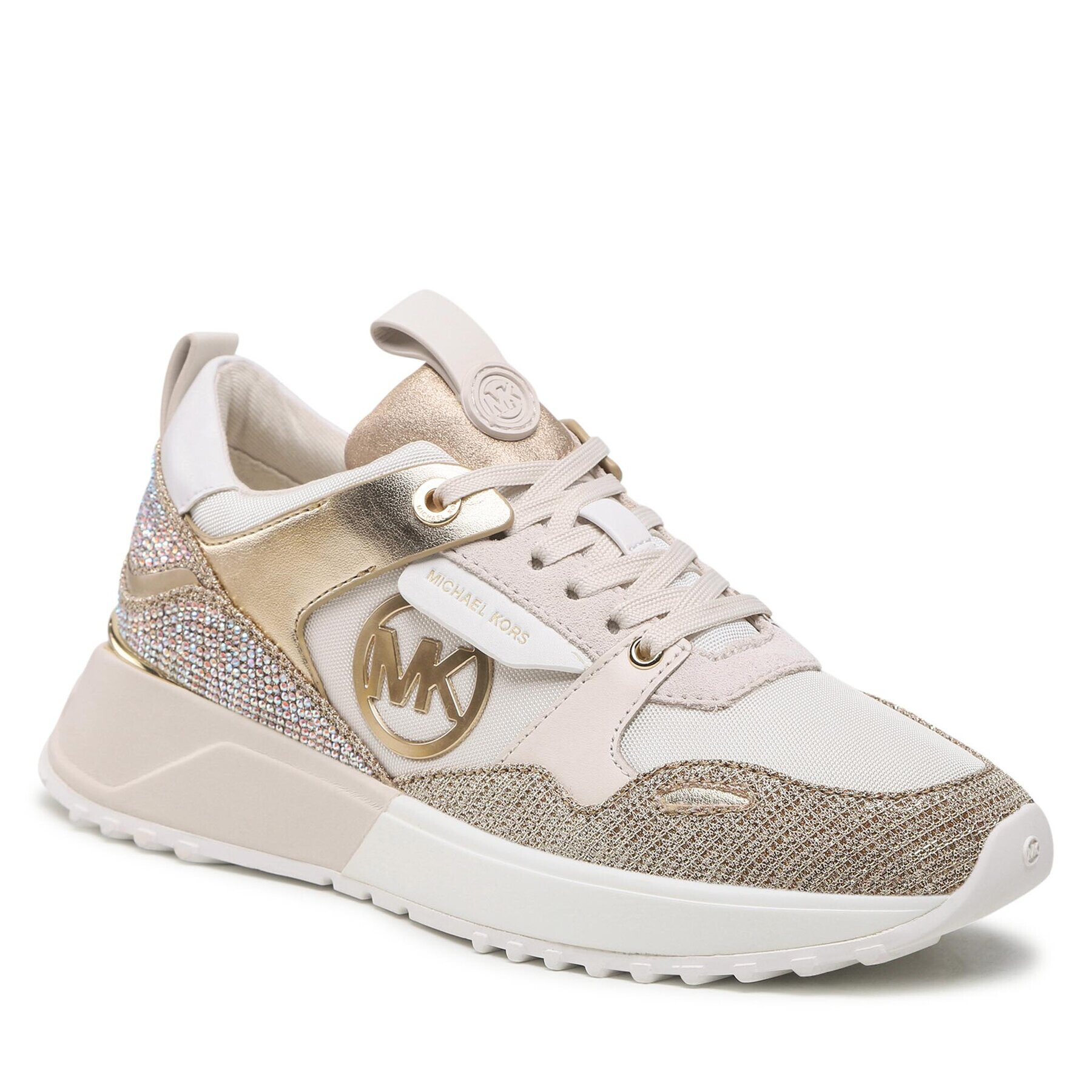 MICHAEL Michael Kors Sportcipő Theo Trainer 43F2THFS3D Arany - Pepit.hu