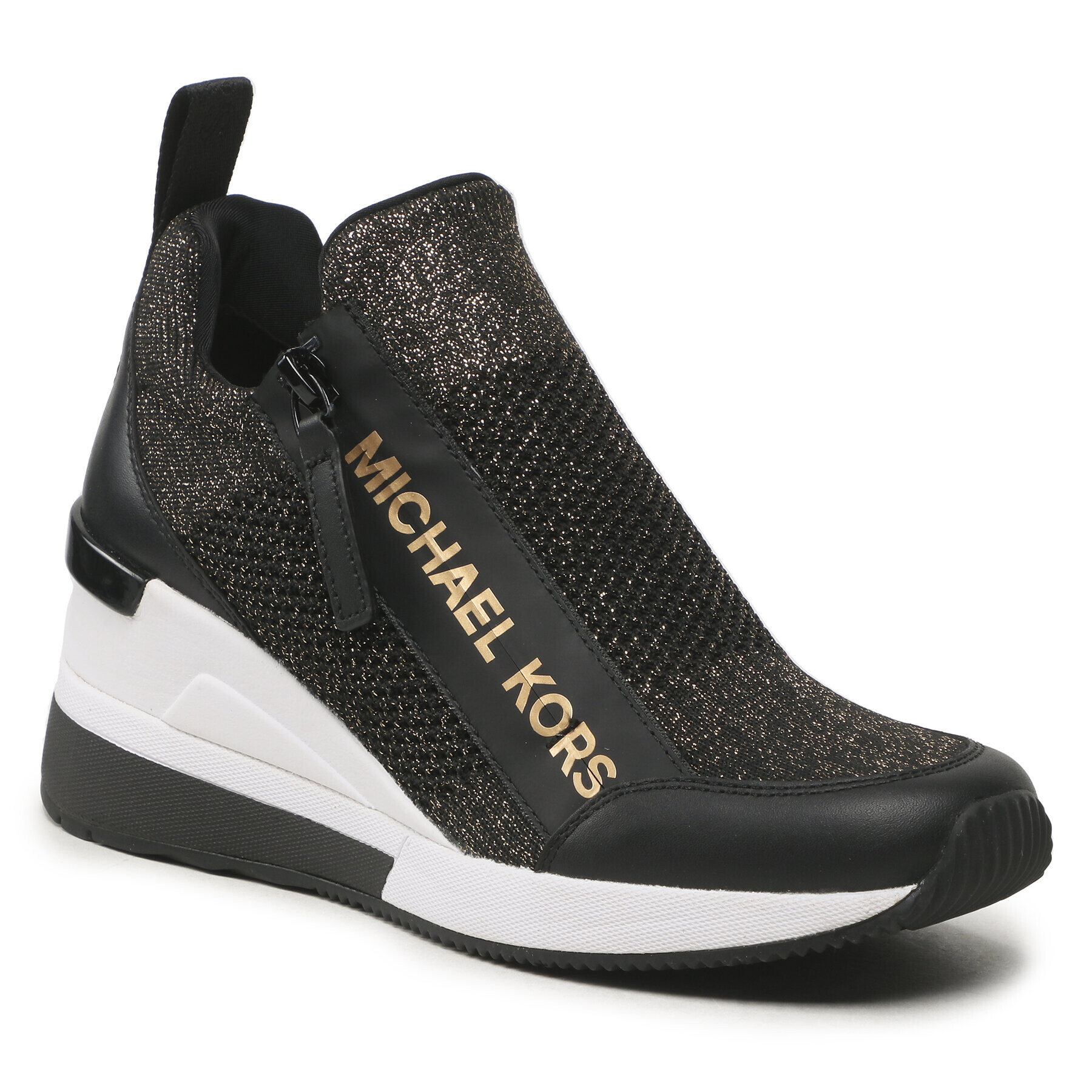 MICHAEL Michael Kors Sportcipő Willis Wedge Trainer 43F3WIFS1M Fekete - Pepit.hu