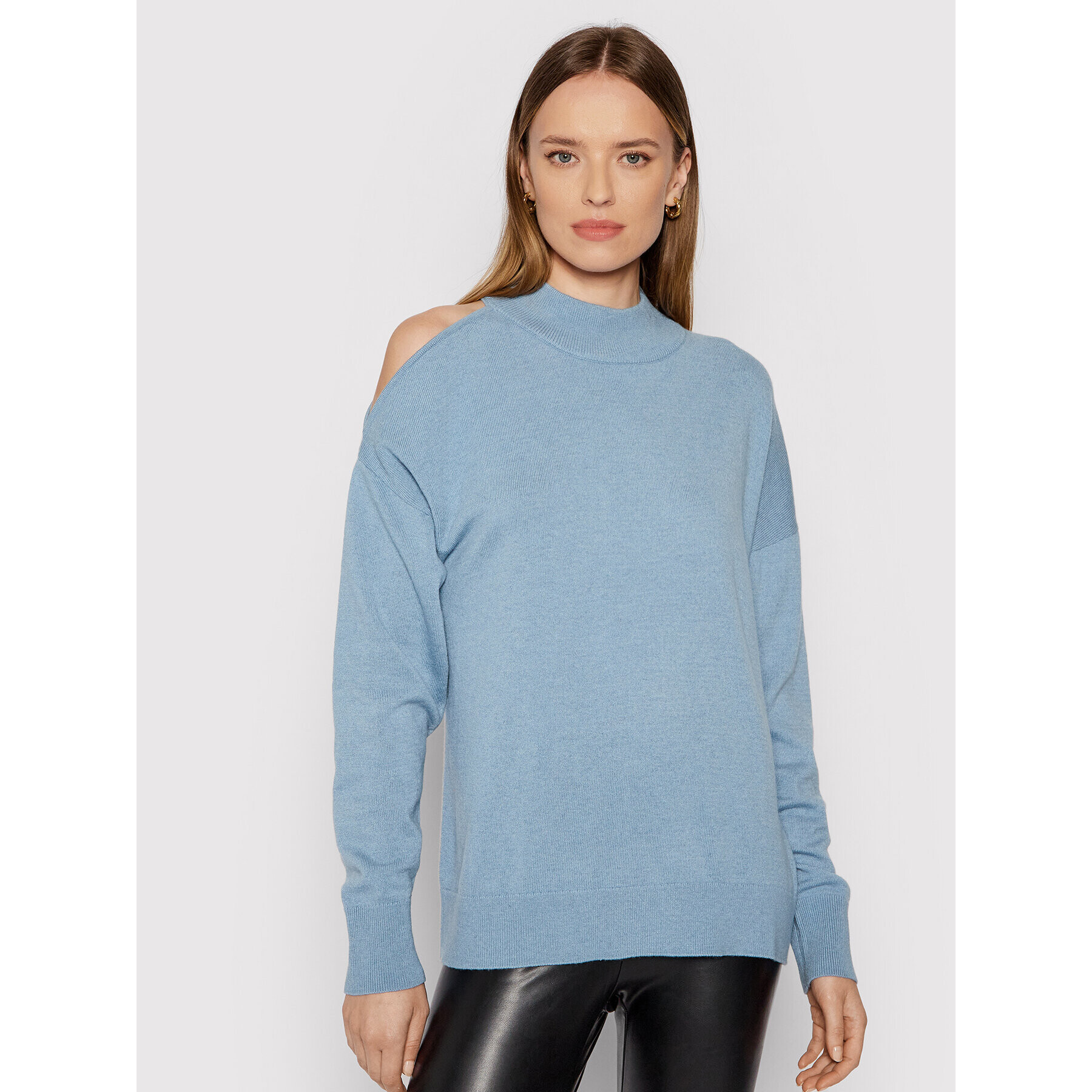 MICHAEL Michael Kors Sweater MU1604KCSN Kék Regular Fit - Pepit.hu