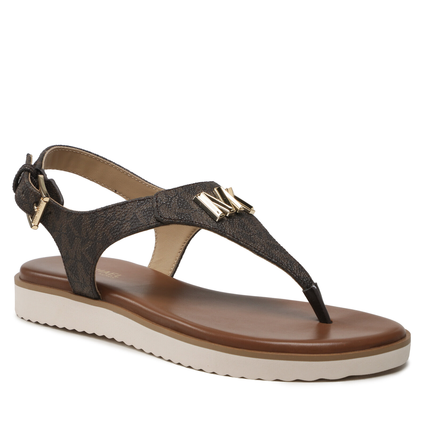 MICHAEL Michael Kors Szandál Jilly Flat Sandal 40S2JLFAAB Barna - Pepit.hu