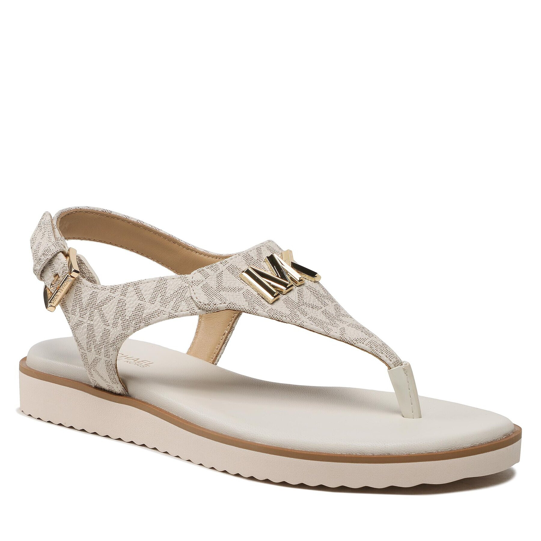 MICHAEL Michael Kors Szandál Jilly Flat Sandal 40S2JLFAAB Ekru - Pepit.hu