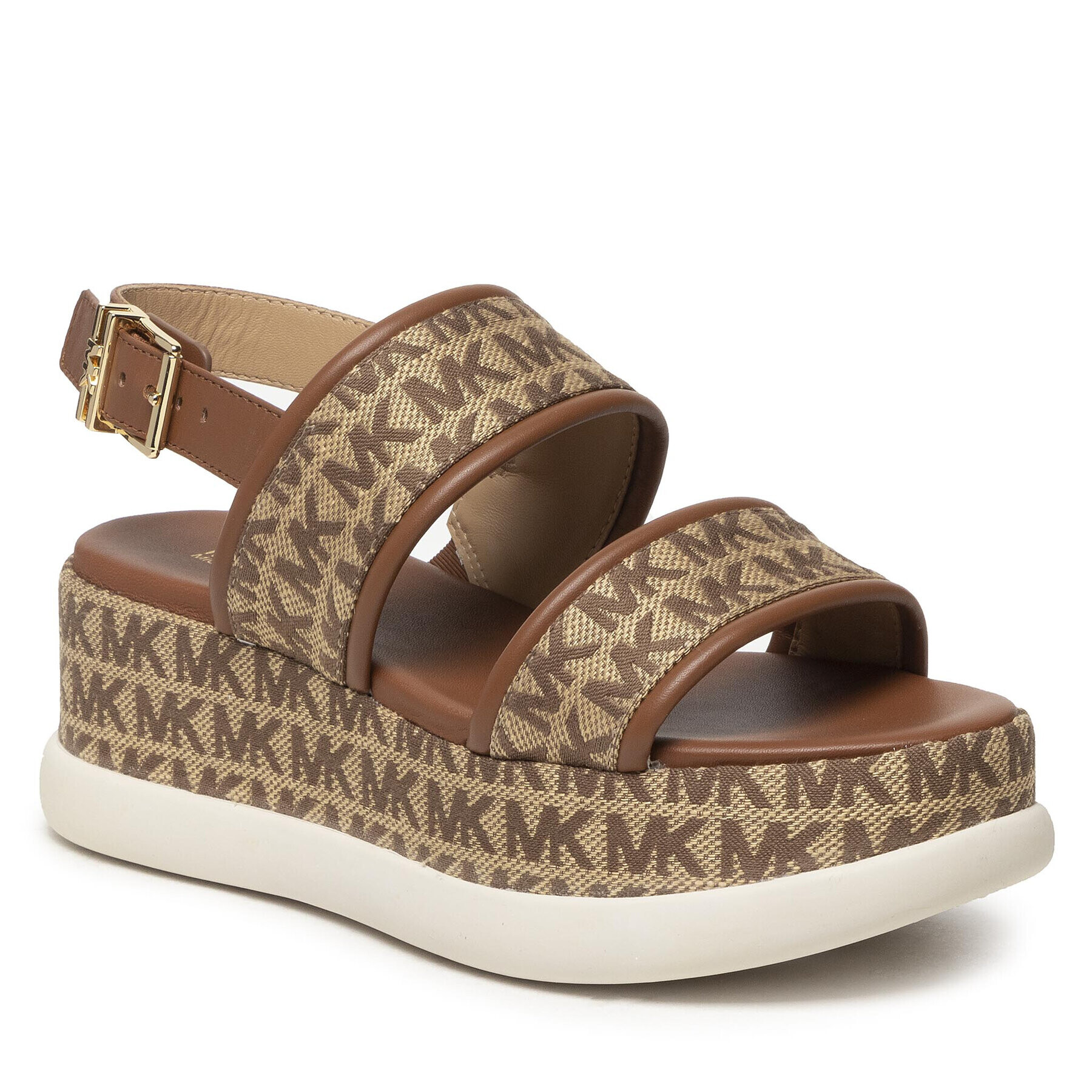 MICHAEL Michael Kors Szandál Presley Platform Sandal 40S2PRFA1Y Barna - Pepit.hu