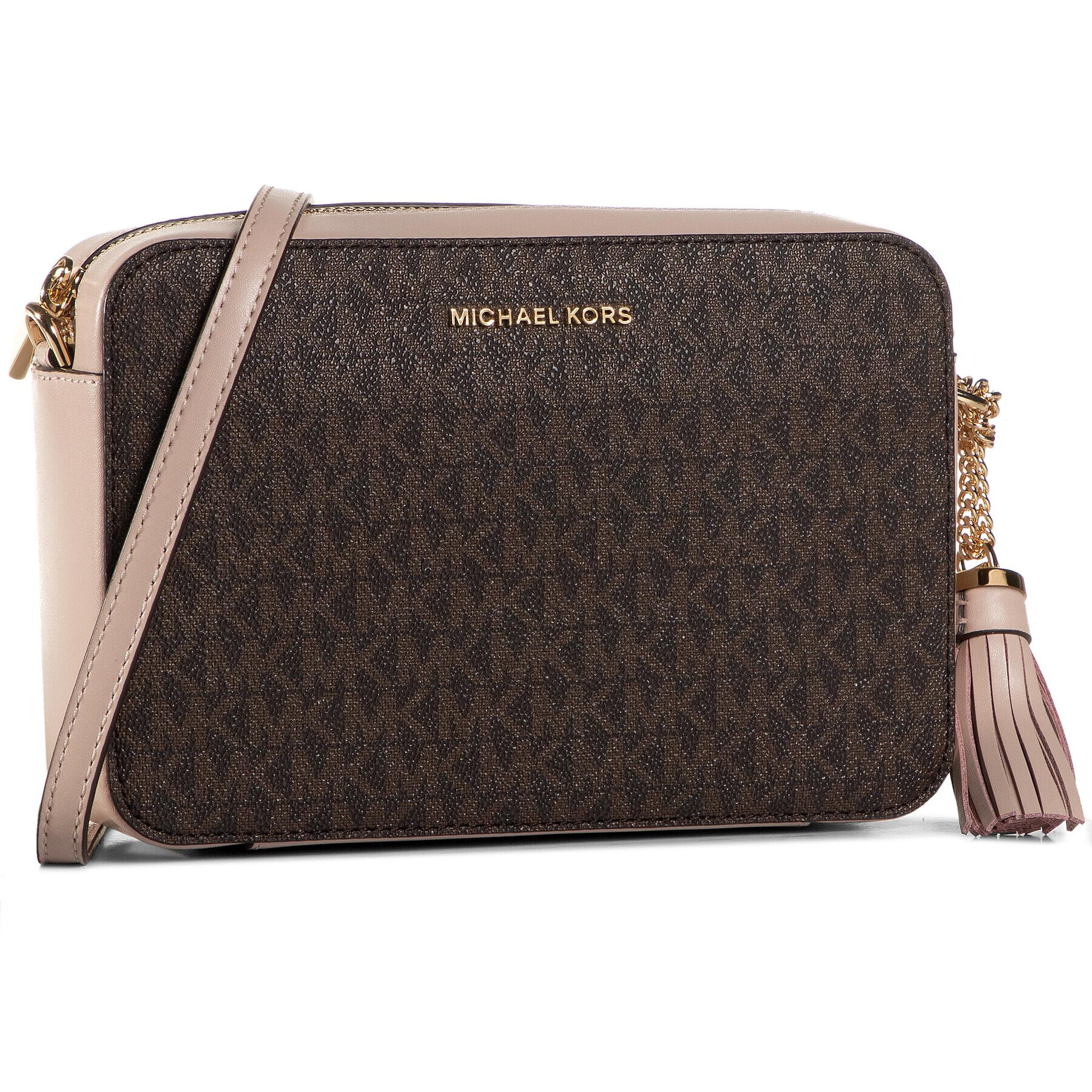 MICHAEL Michael Kors Táska Jet Set 32F8GF5M2B Barna - Pepit.hu