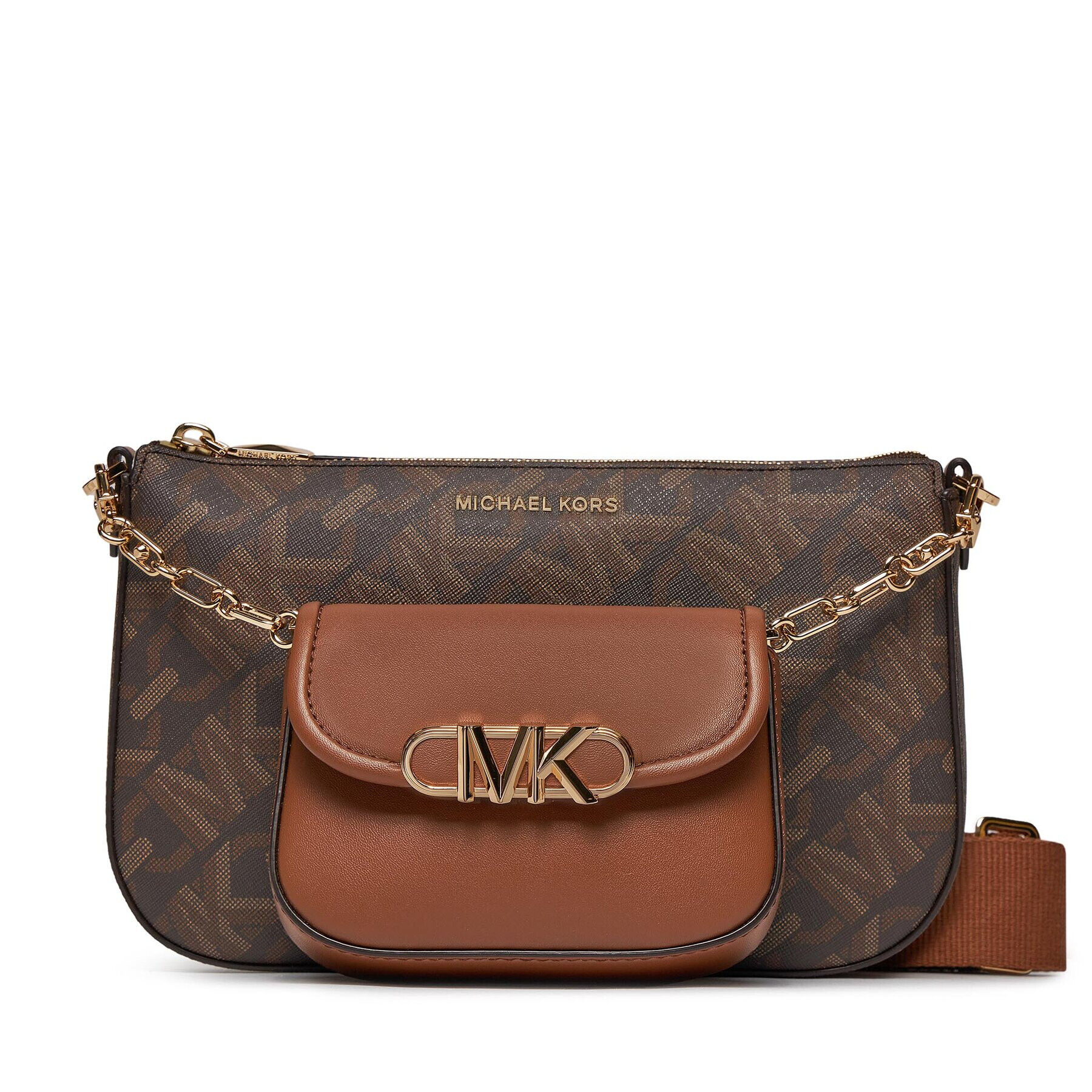 MICHAEL Michael Kors Táska Parker 32H3G7PC3B Barna - Pepit.hu