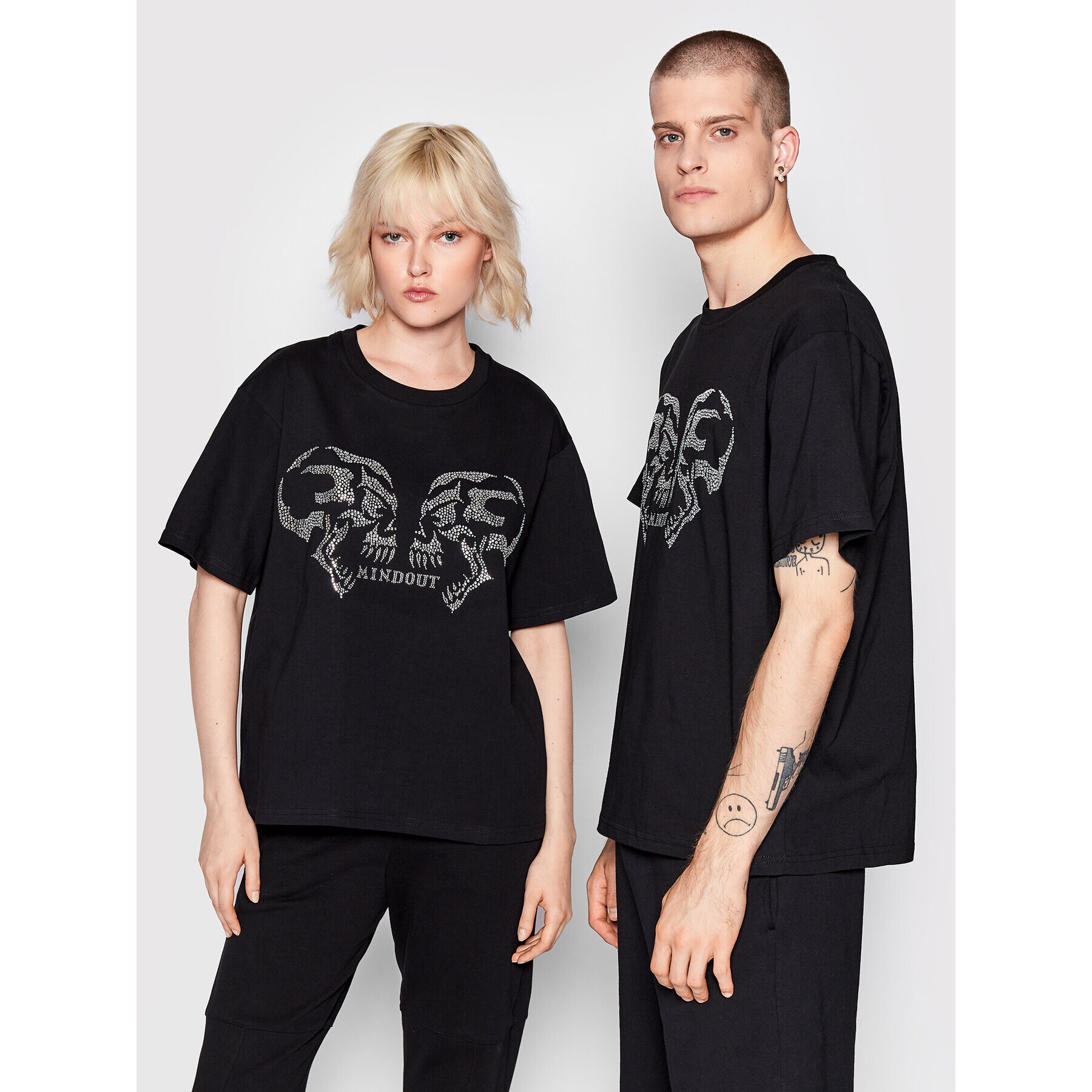 Mindout Póló Unisex Rage Fekete Oversize - Pepit.hu