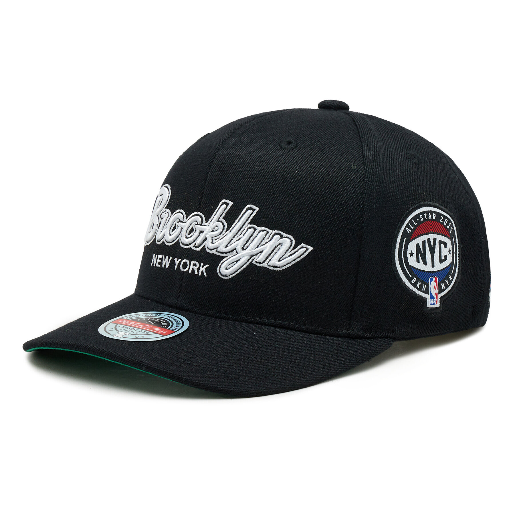 Mitchell & Ness Baseball sapka Brooklyn Nets 6HSSHATS-040 Fekete - Pepit.hu