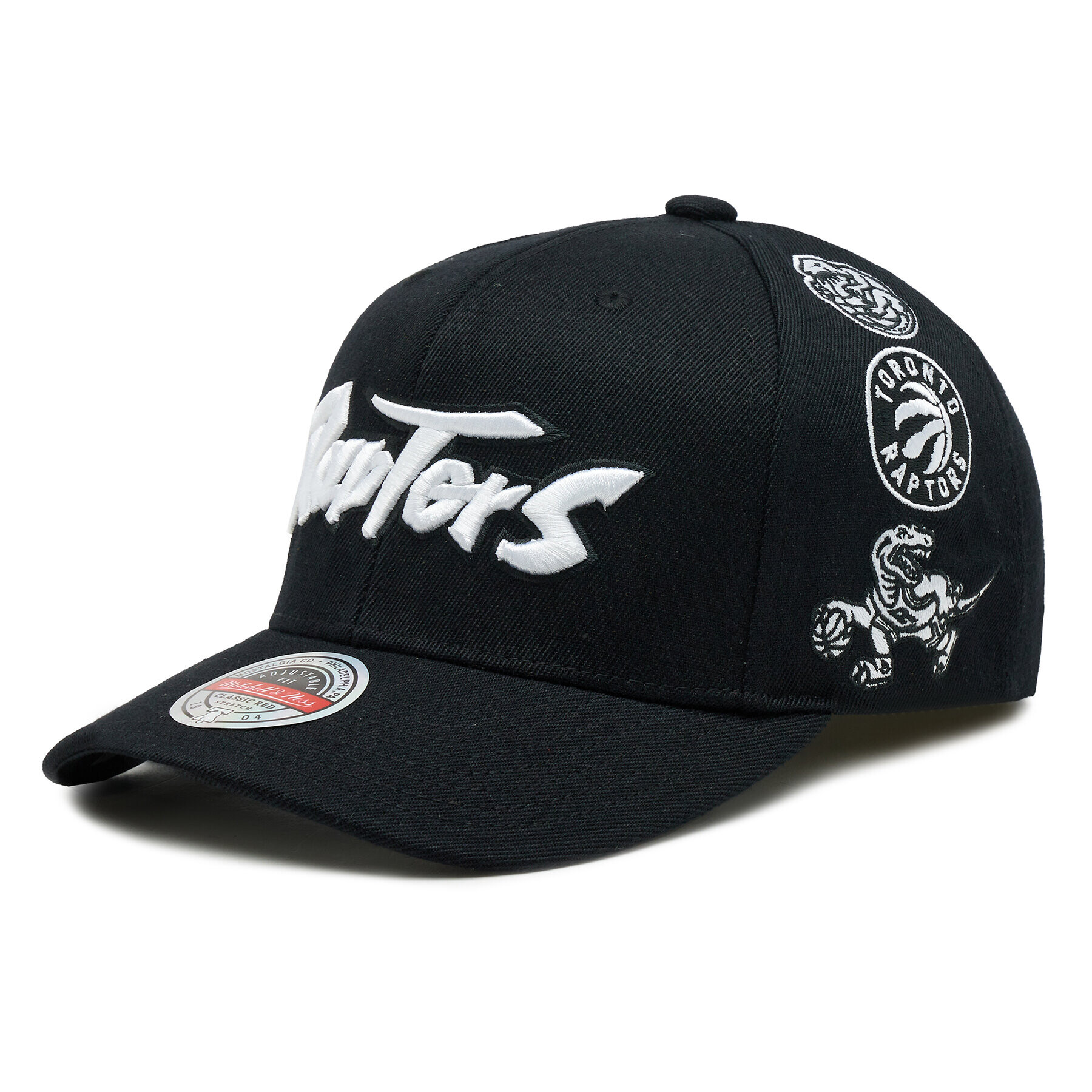 Mitchell & Ness Baseball sapka Toronto Raptors 6HSSFH21HW009 Fekete - Pepit.hu