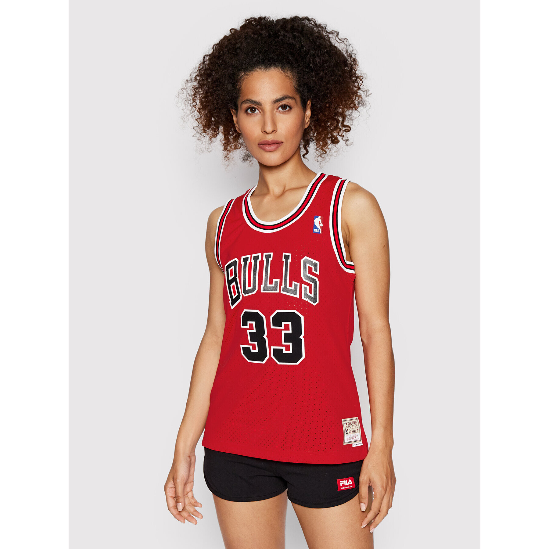 Mitchell & Ness Felső NNBJEL18120 Piros Regular Fit - Pepit.hu