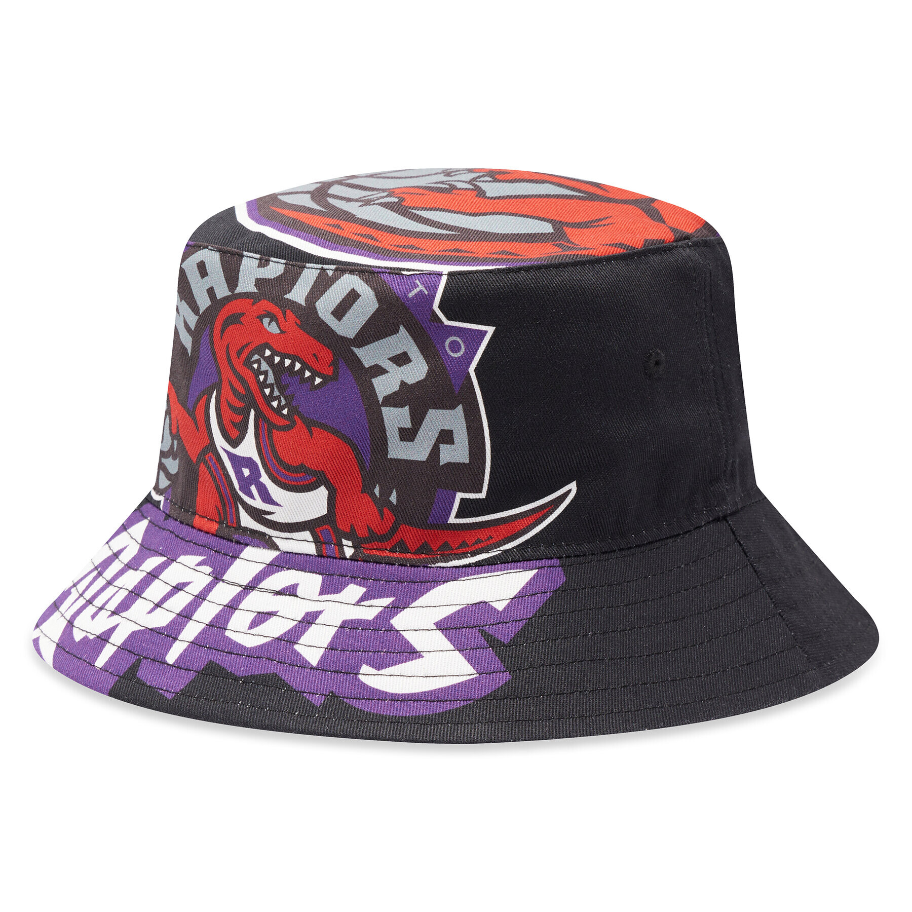 Mitchell & Ness Kalap Nba Cut Up Bucket Raptors BUCKSH21322 Fekete - Pepit.hu