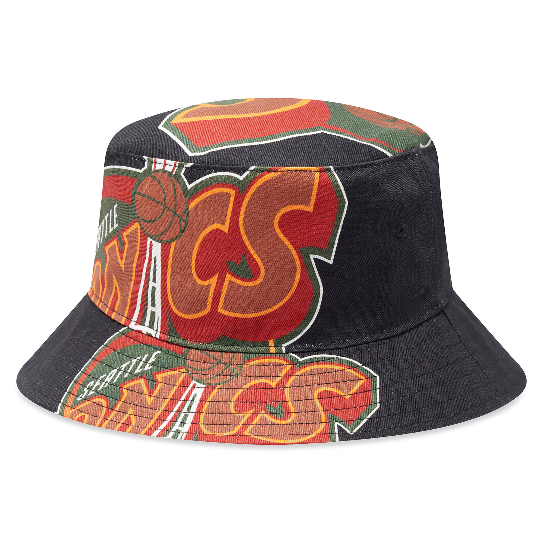 Mitchell & Ness Kalap Nba Cut Up Bucket Supersonics BUCKSH21322 Fekete - Pepit.hu