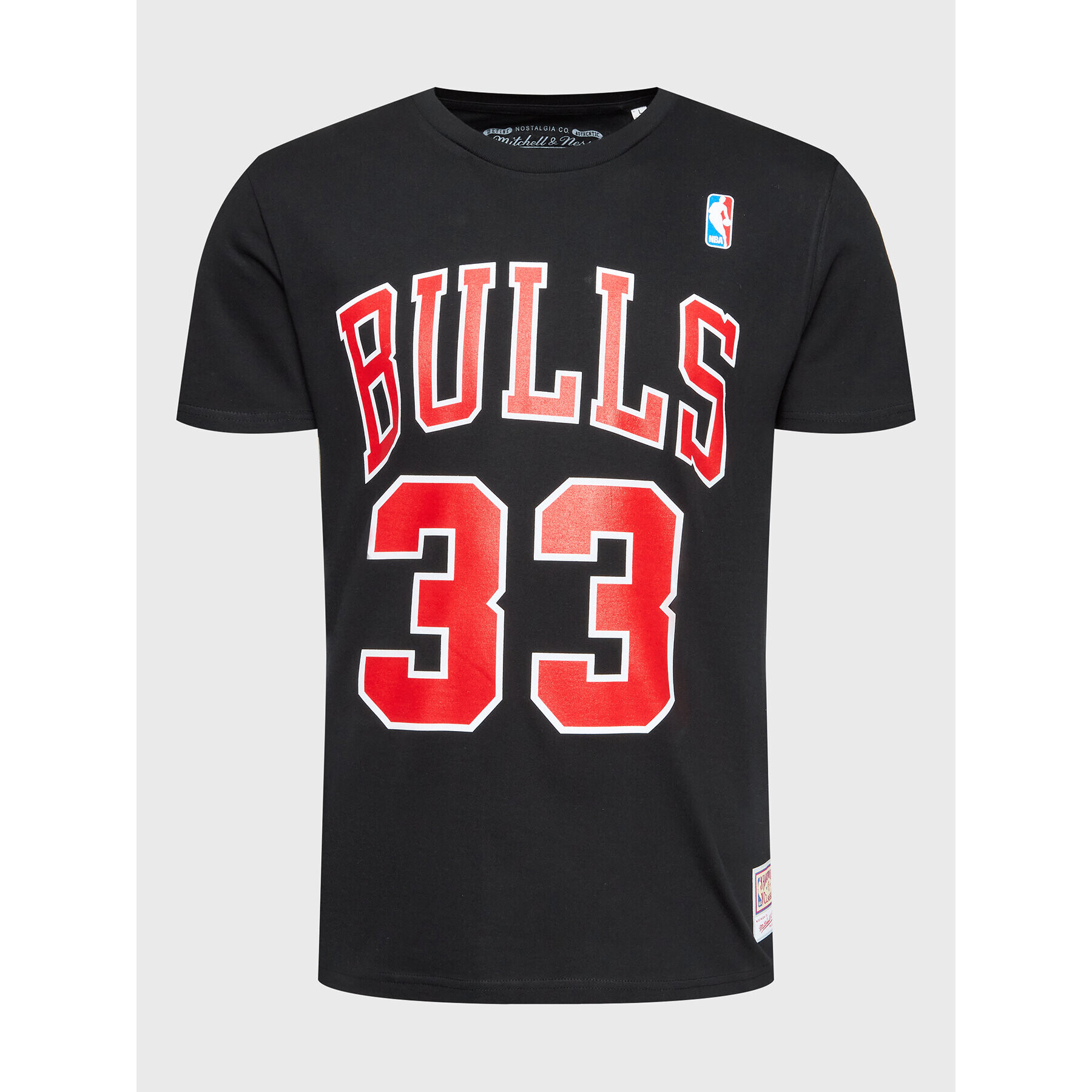 Mitchell & Ness Póló BMTRINTL1074 Fekete Regular Fit - Pepit.hu