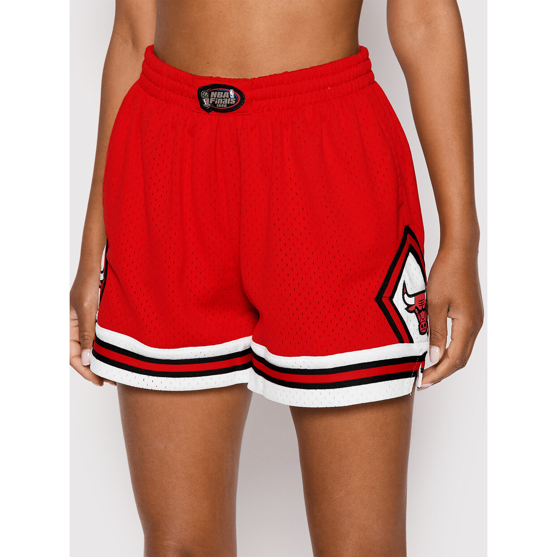 Mitchell & Ness Sport rövidnadrág SHOREL18123 Piros Regular Fit - Pepit.hu