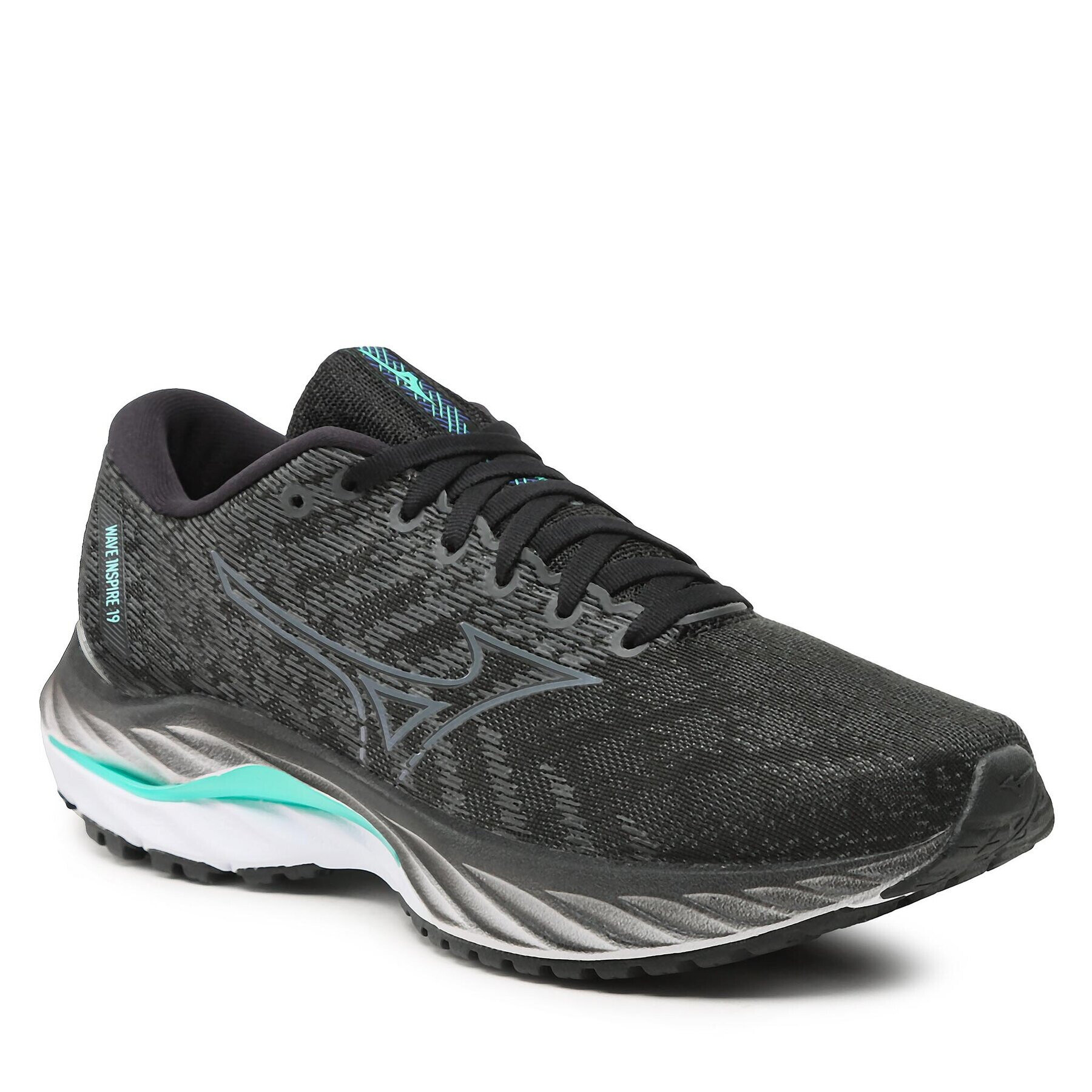 Mizuno Cipő Wave Inspire 19 J1GC234402 Fekete - Pepit.hu