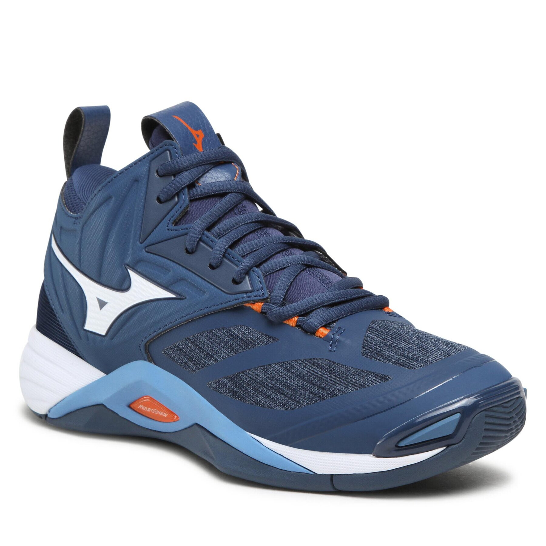 Mizuno Cipő Wave Momentum 2 Mid V1GA211721 Sötétkék - Pepit.hu