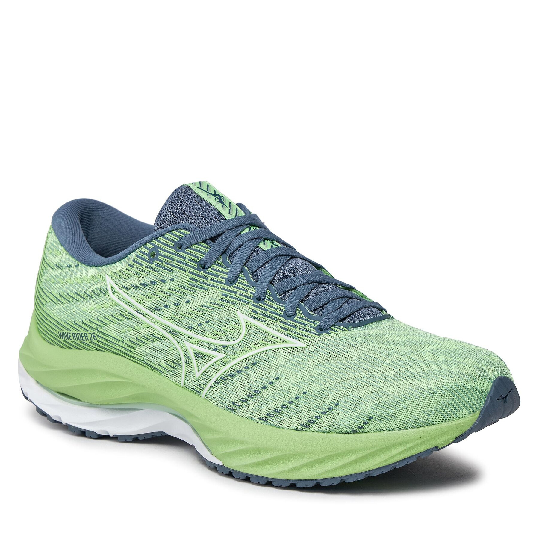 Mizuno Cipő Wave Rider 26 909C J1GC220356 Zöld - Pepit.hu