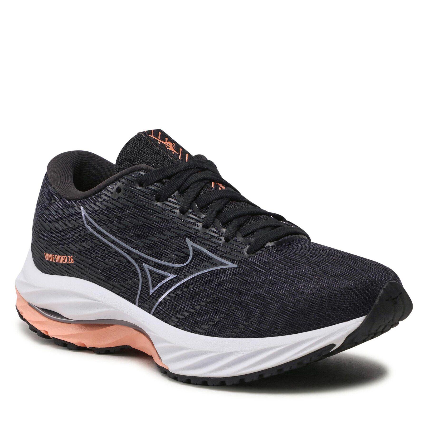 Mizuno Cipő Wave Rider 26 J1GD220322 Fekete - Pepit.hu