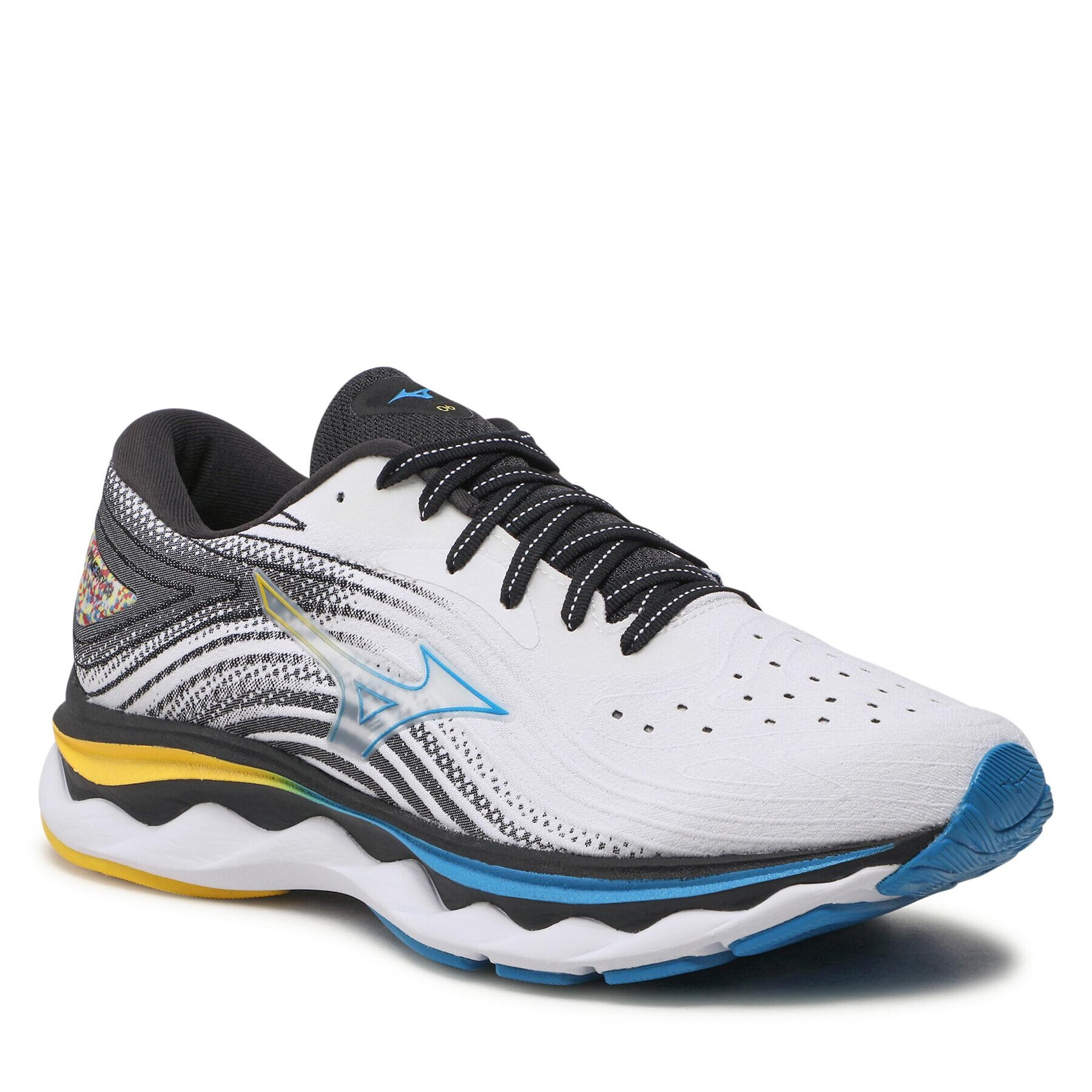 Mizuno Cipő Wave Sky 6 J1GC220201 Fehér - Pepit.hu