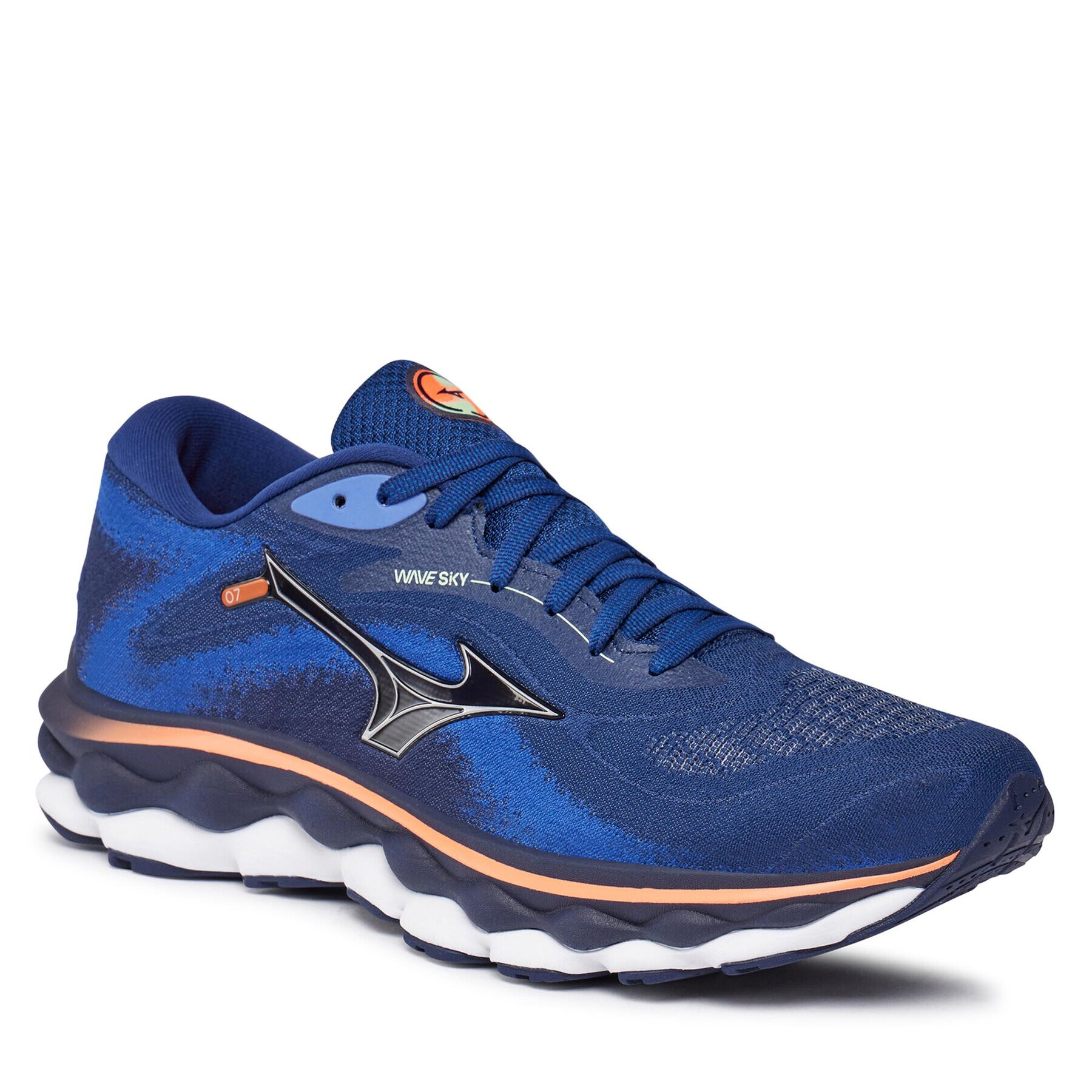 Mizuno Cipő Wave Sky 7 J1GC2302 Kék - Pepit.hu