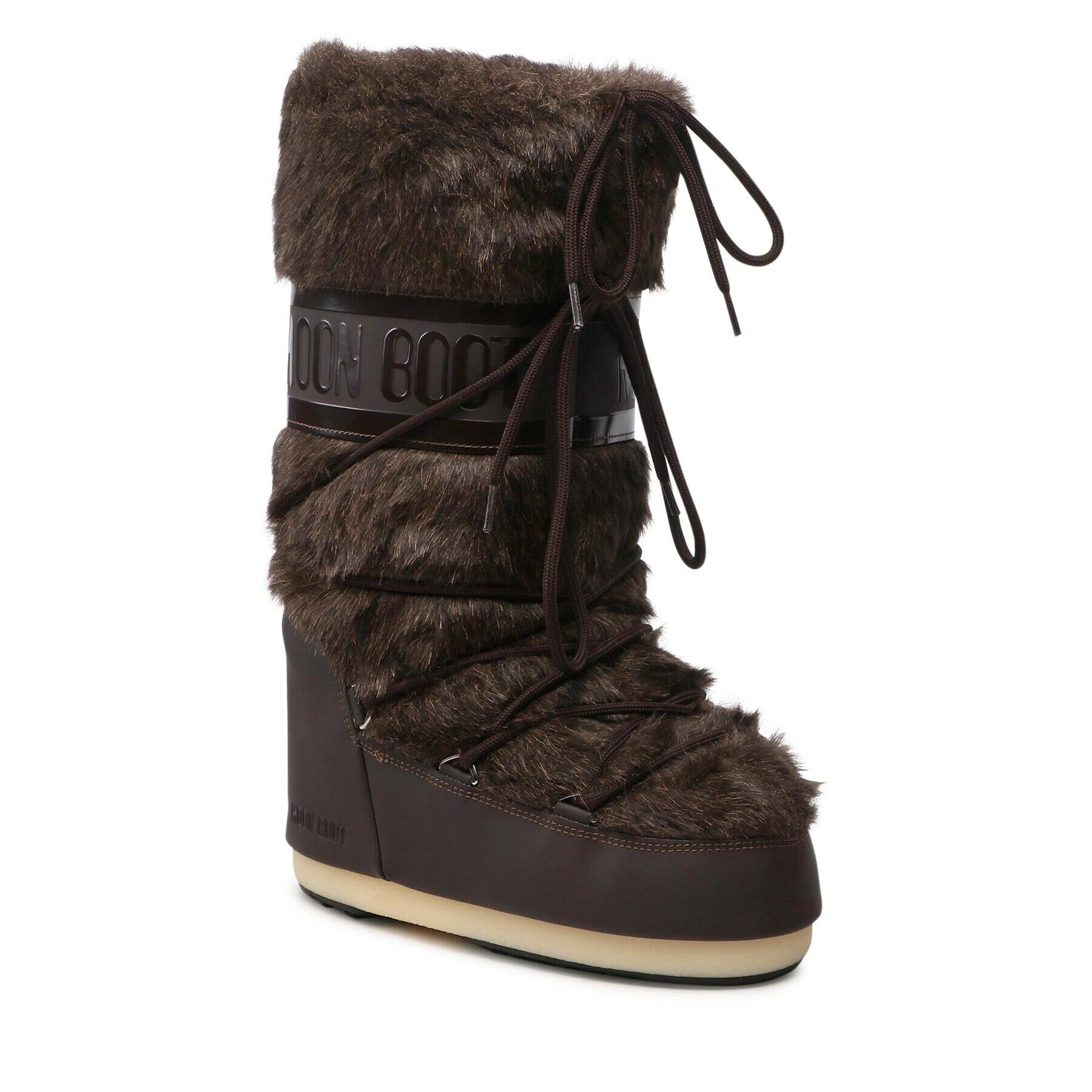 Moon Boot Hótaposó Icon Faux Fur 14089000 Barna - Pepit.hu