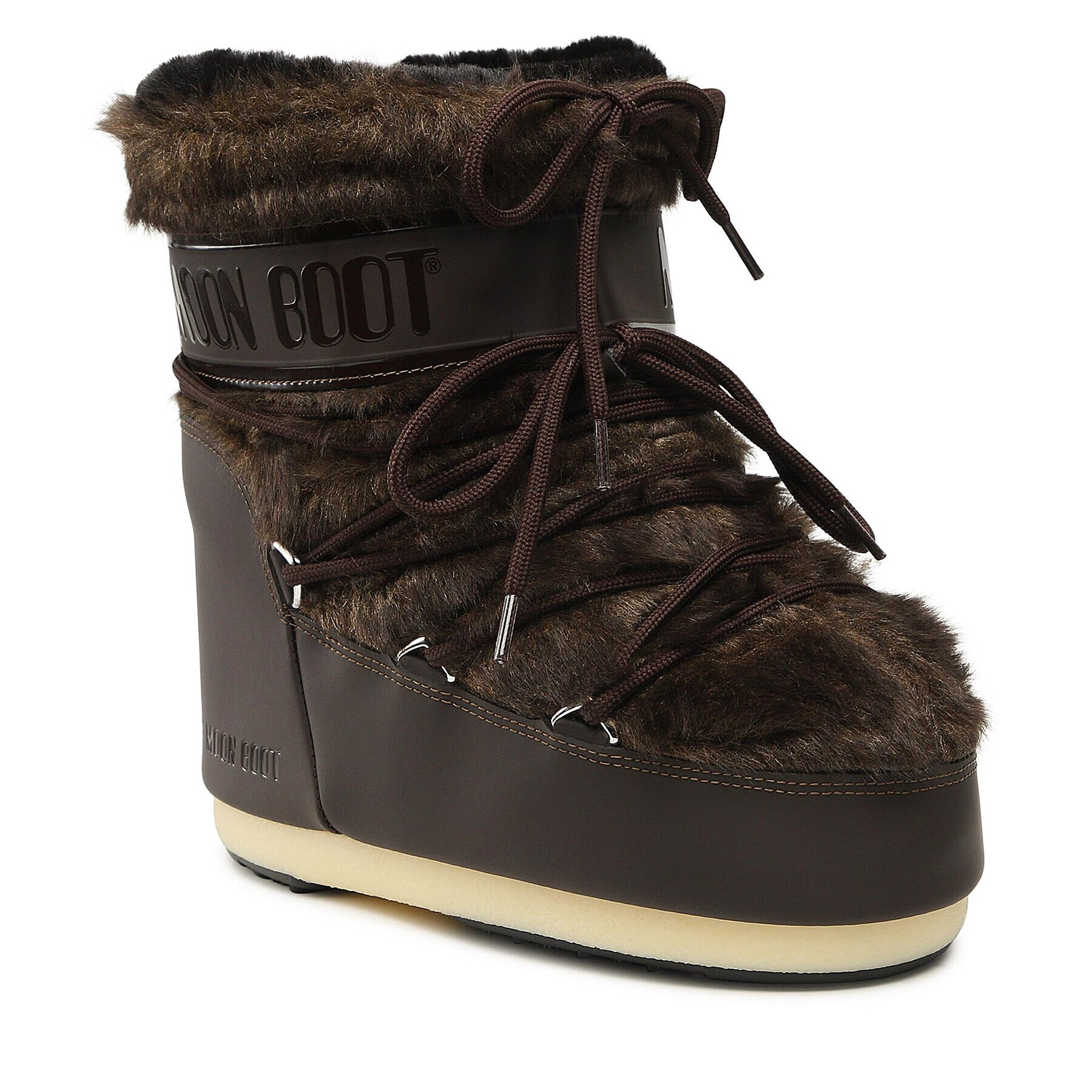 Moon Boot Hótaposó Icon Low Faux Fur 14093900003 Barna - Pepit.hu