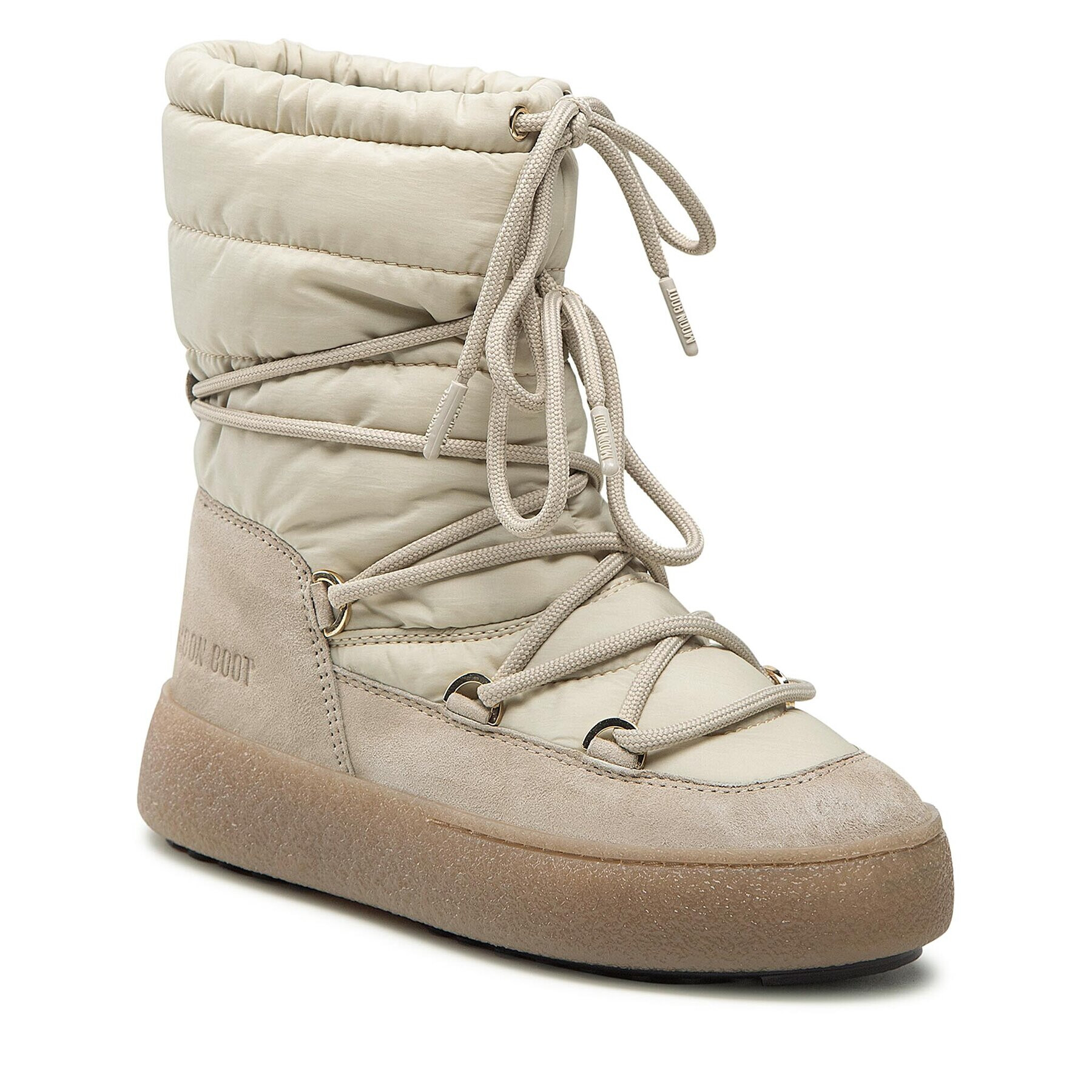 Moon Boot Hótaposó Ltrack Suede Nylon 24500200002 Bézs - Pepit.hu