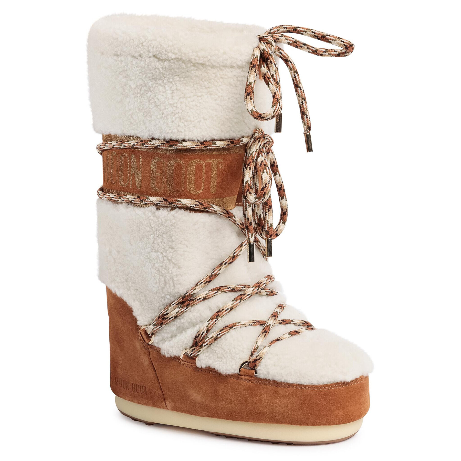 Moon Boot Hótaposó Shearling 14026100001 Fehér - Pepit.hu