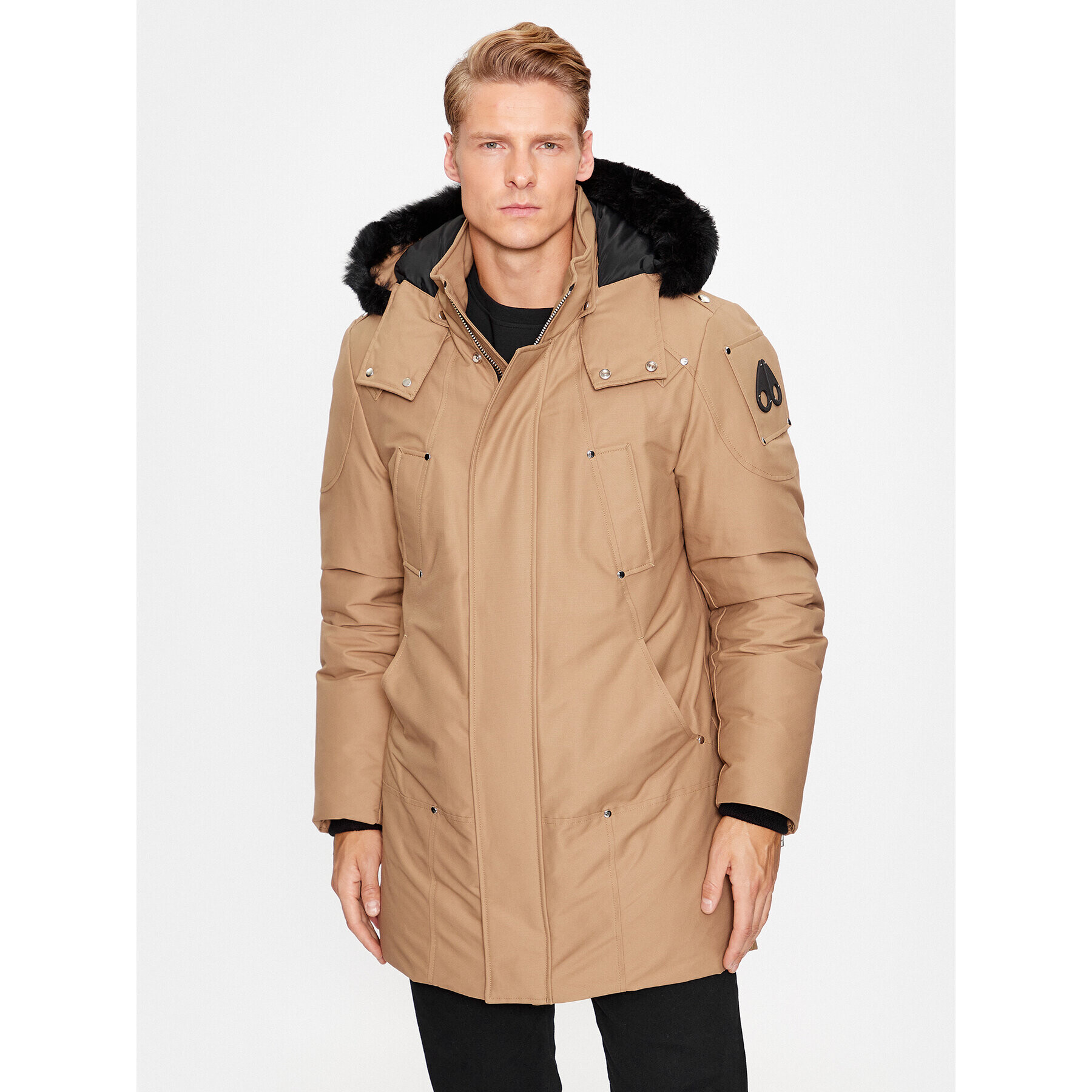 Moose Knuckles Parka Original Stirling M32MP261S Barna Regular Fit - Pepit.hu