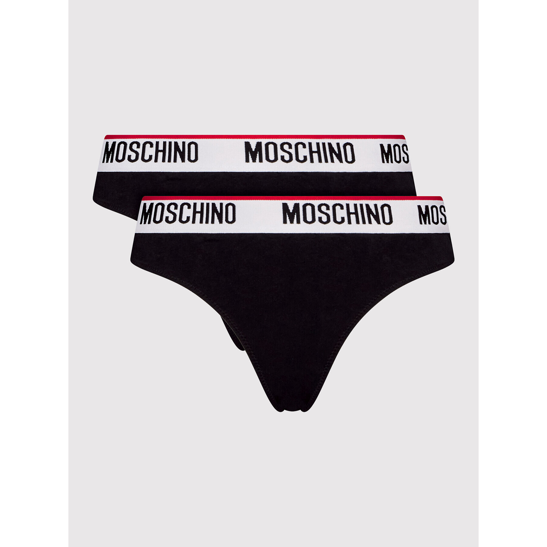 MOSCHINO Underwear & Swim 2 db brazil alsó 4745 9003 Fekete - Pepit.hu