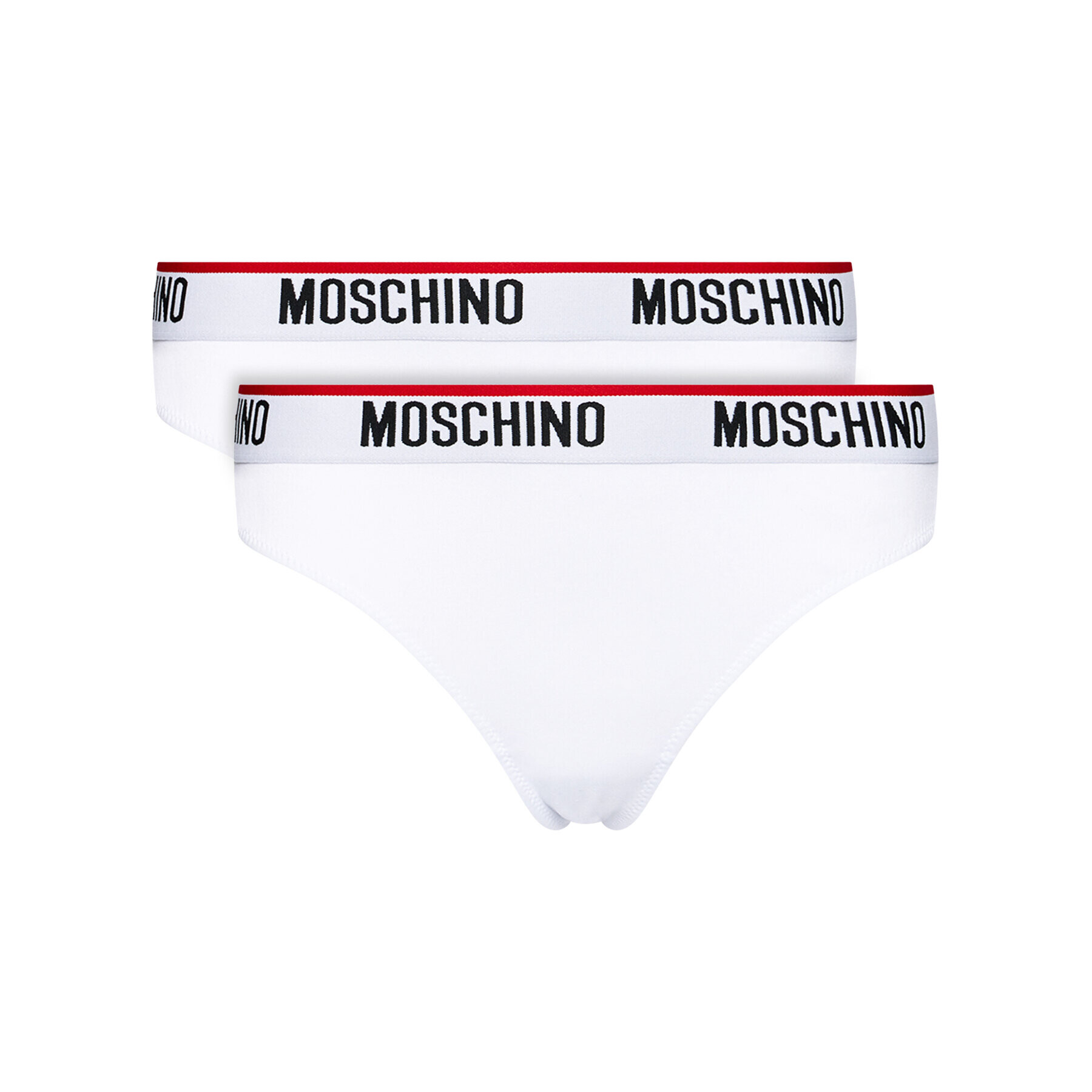 MOSCHINO Underwear & Swim 2 db brazil alsó ZUA4745 9003 Fehér - Pepit.hu