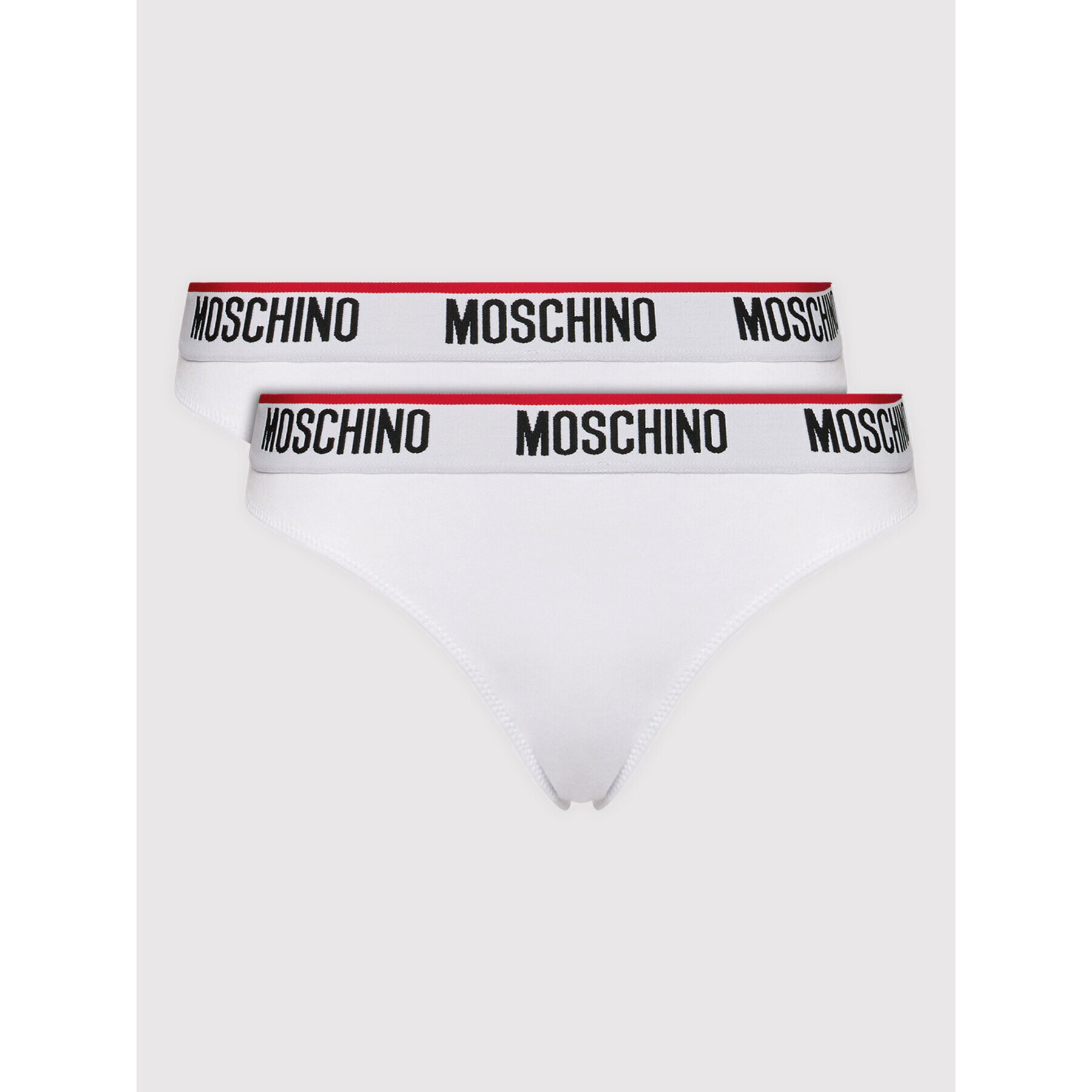 MOSCHINO Underwear & Swim 2 db tanga 4744 9003 Fehér - Pepit.hu